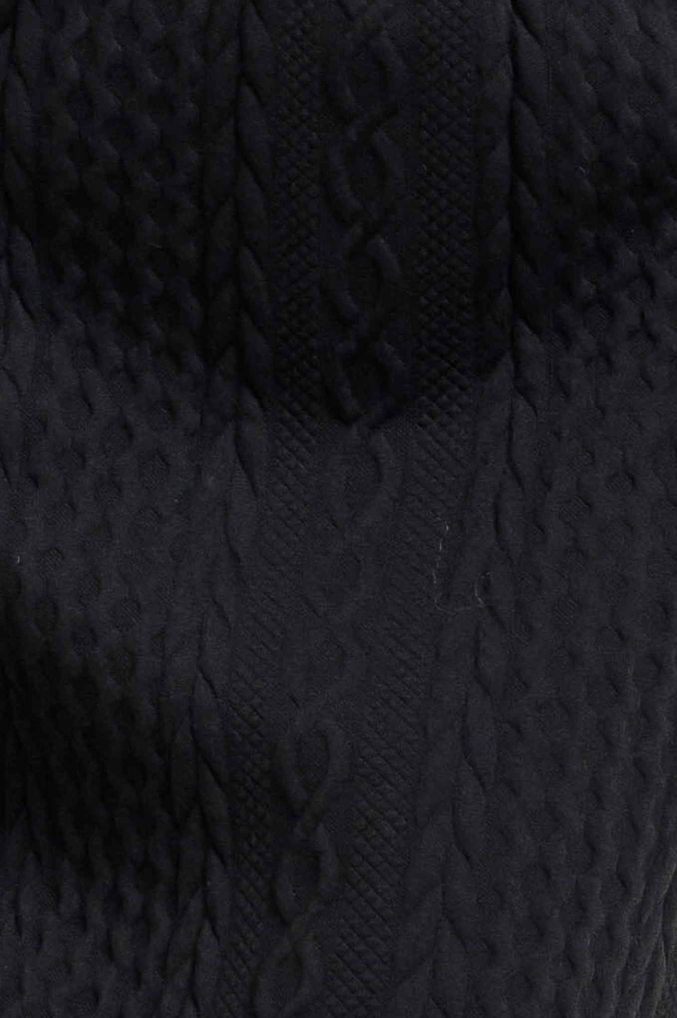 URBAN LUXE COMMAND KNIT MIDI SKIRT