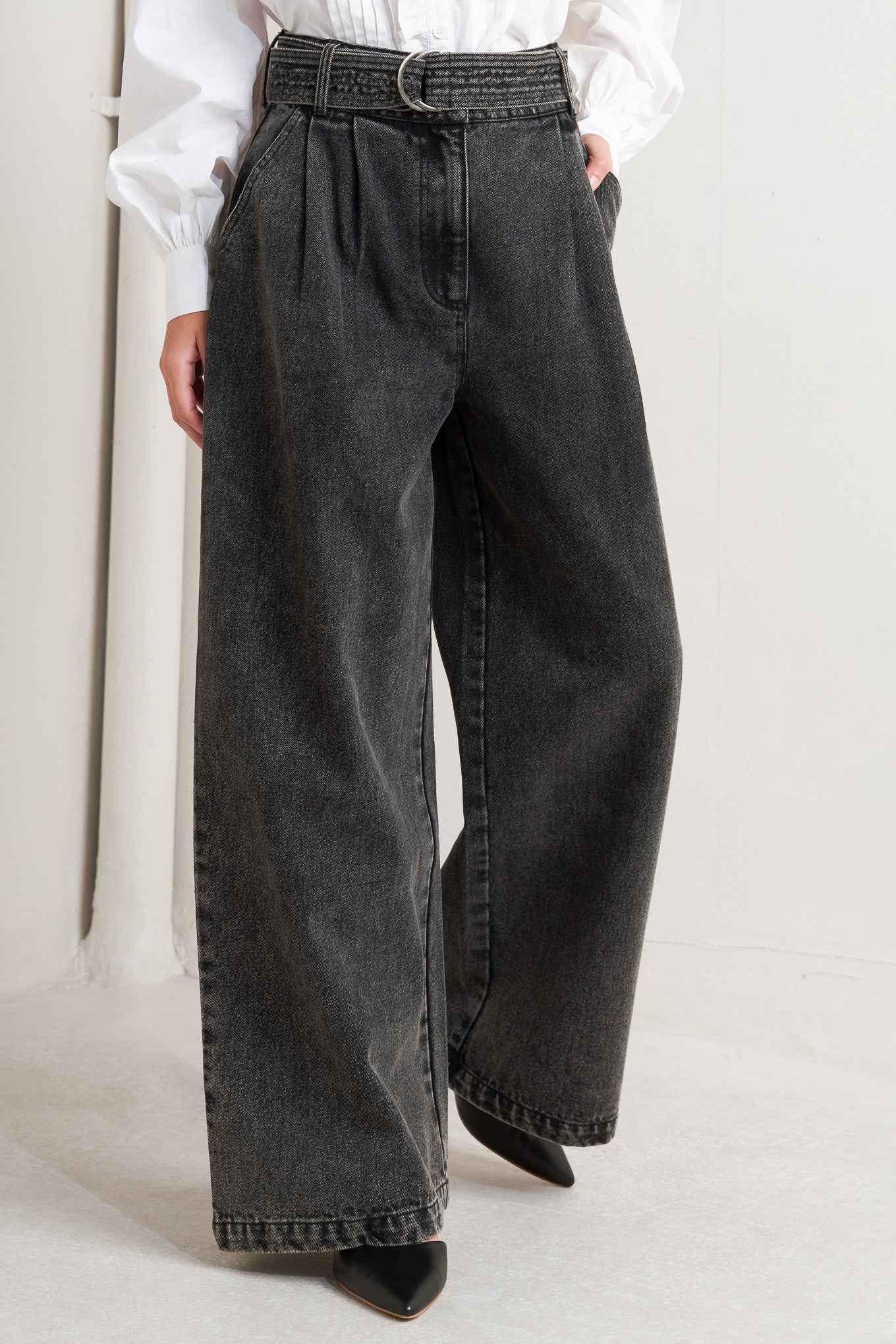 THINK OF ME DENIM PANTS