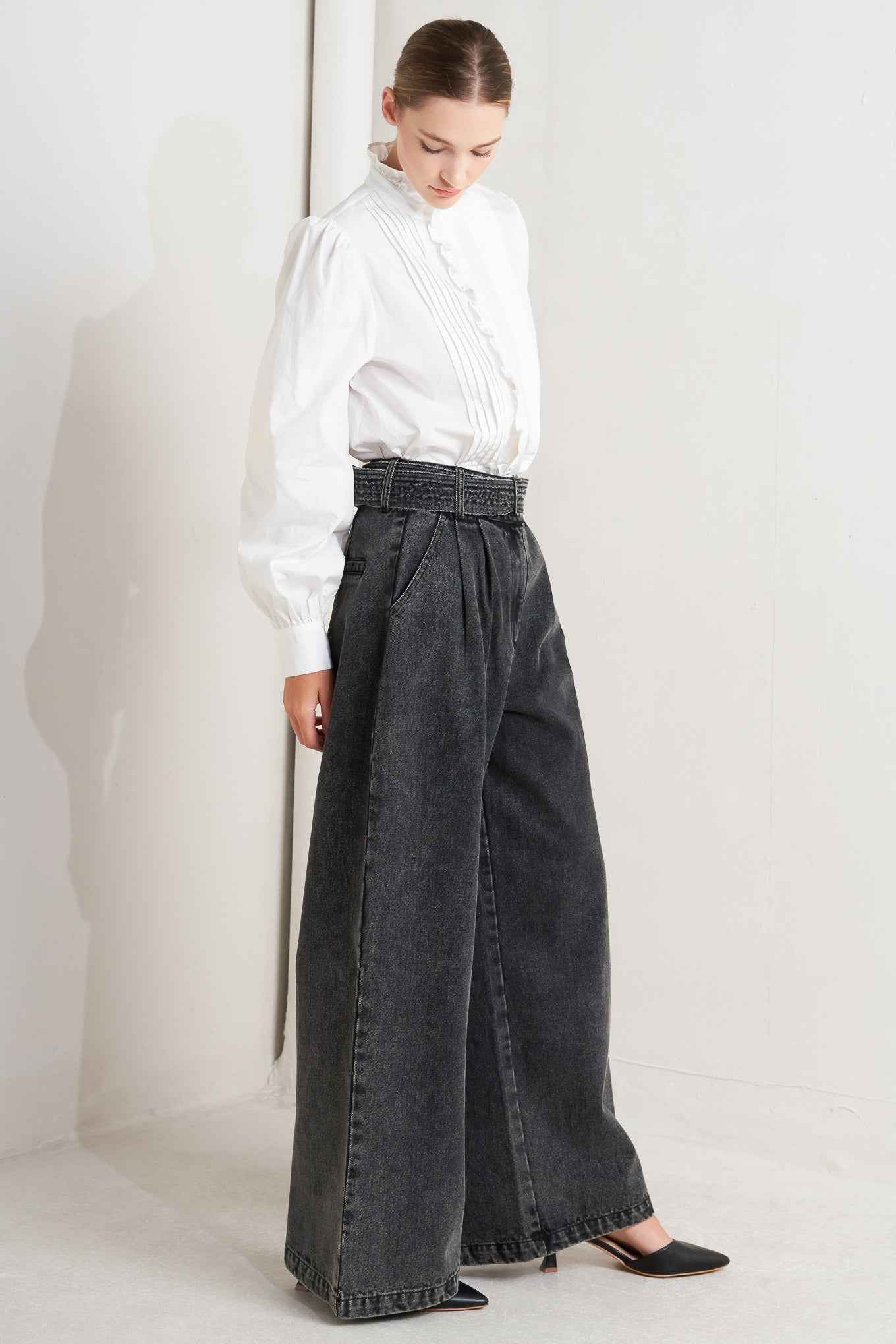 THINK OF ME DENIM PANTS