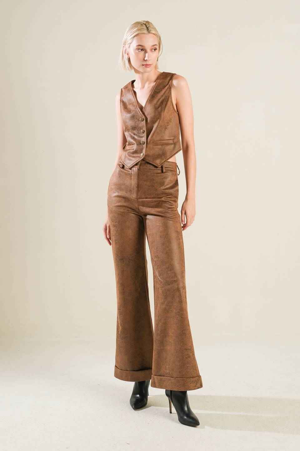 A GIFT FROM LOVE LEATHER PANTS