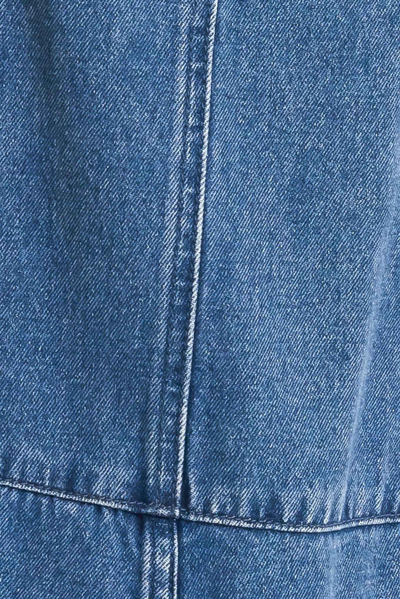 LET ME TALK DENIM CARGO PANTS