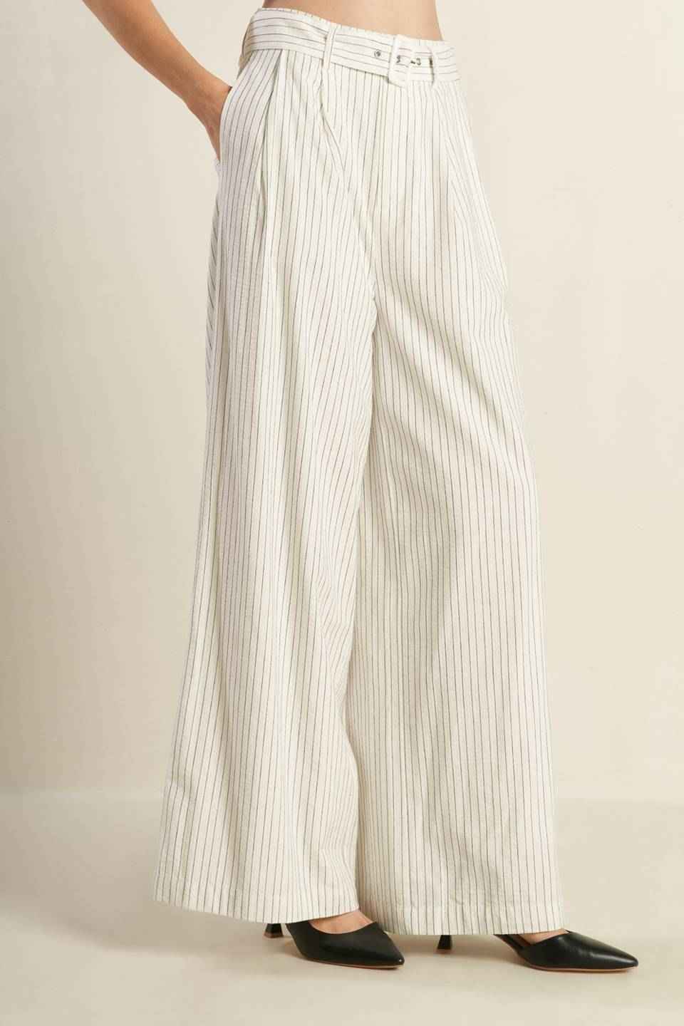 LEAD THE WAY WOVEN SEESUCKER PANTS