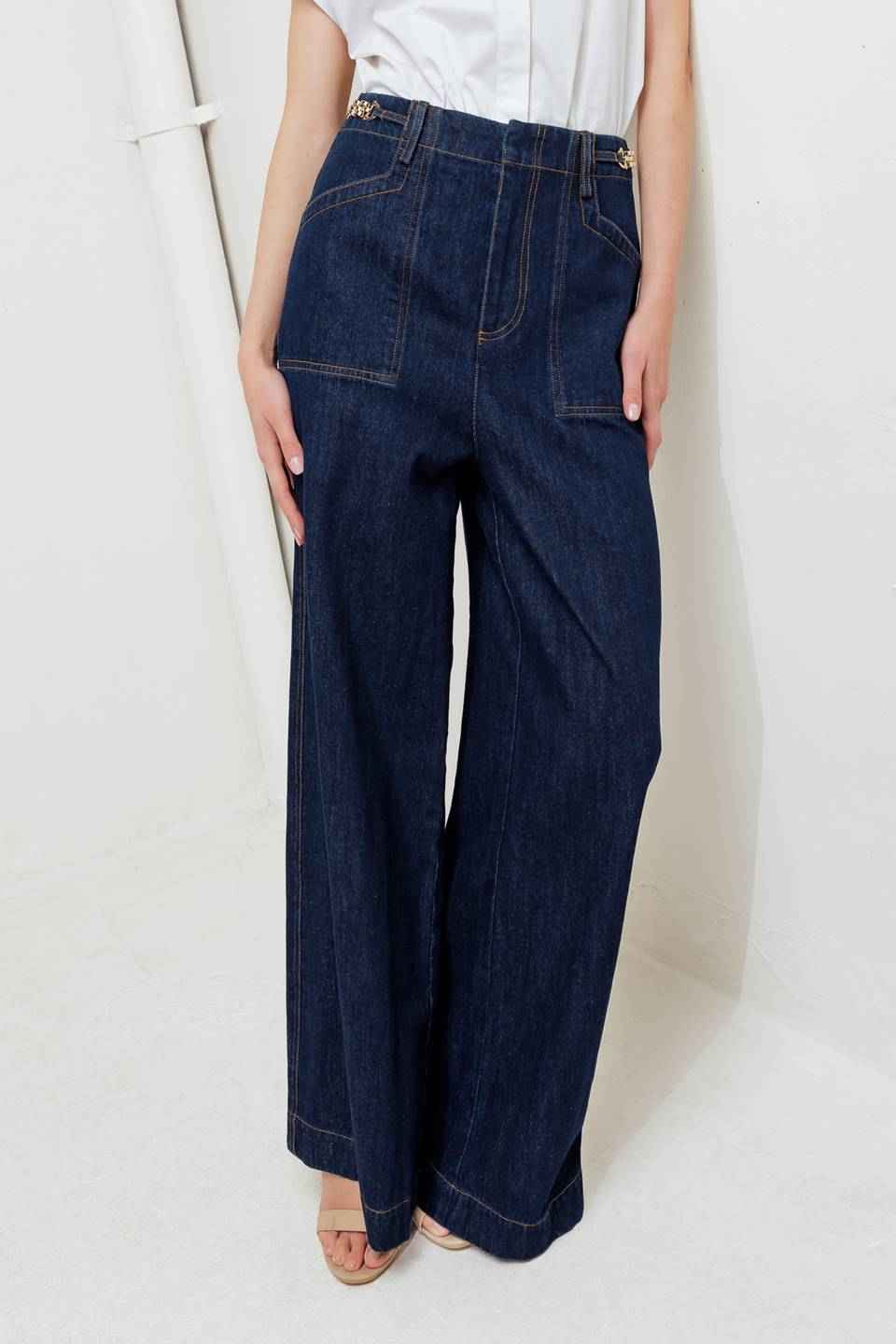 INDIGO ICON DENIM PANTS