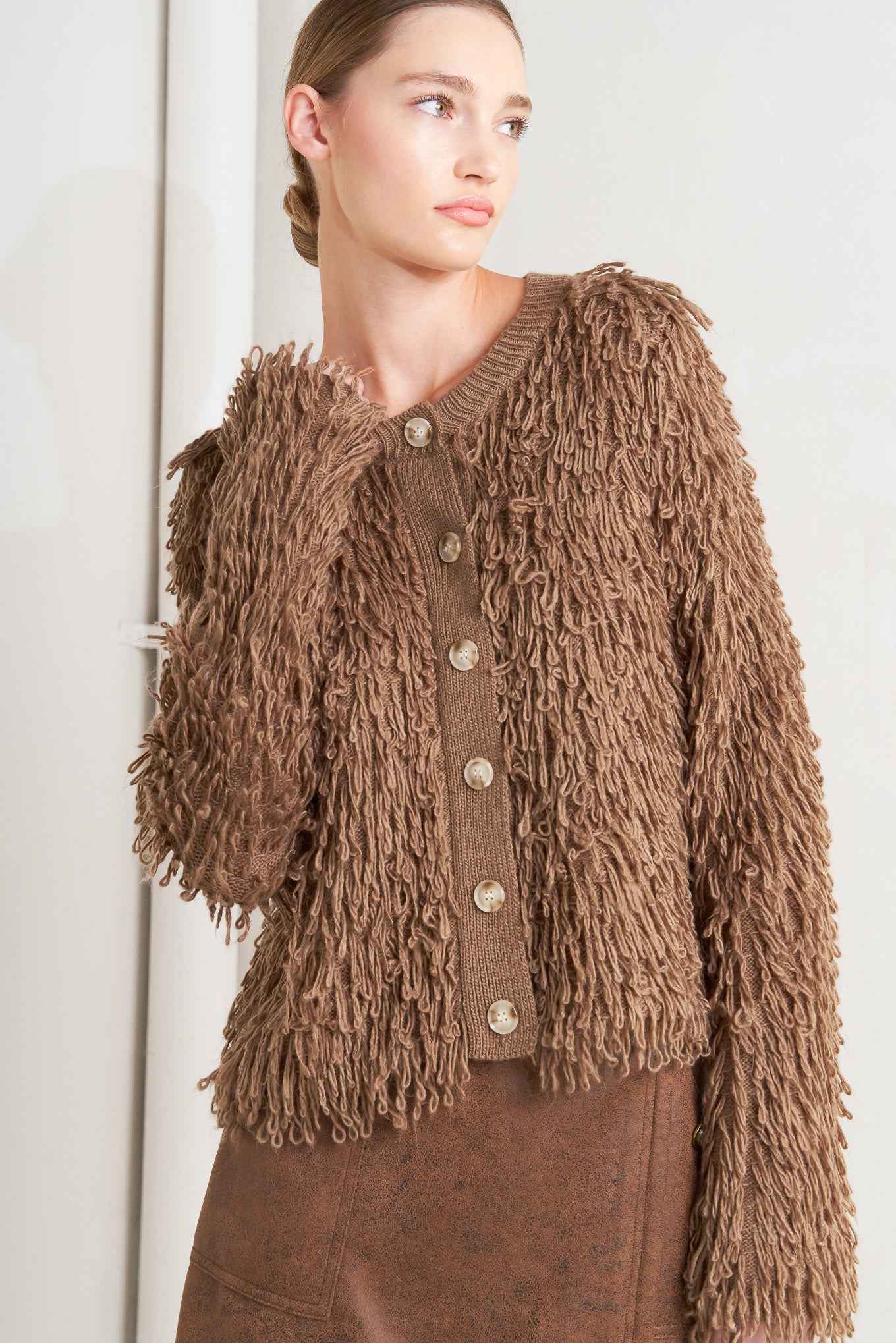 LIVE IN THE NOW SWEATER CARDIGAN