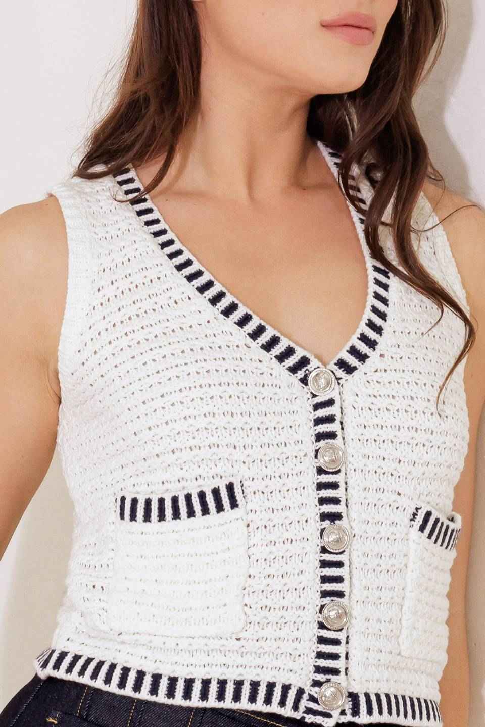 SO IN LOVE SWEATER KNIT VEST
