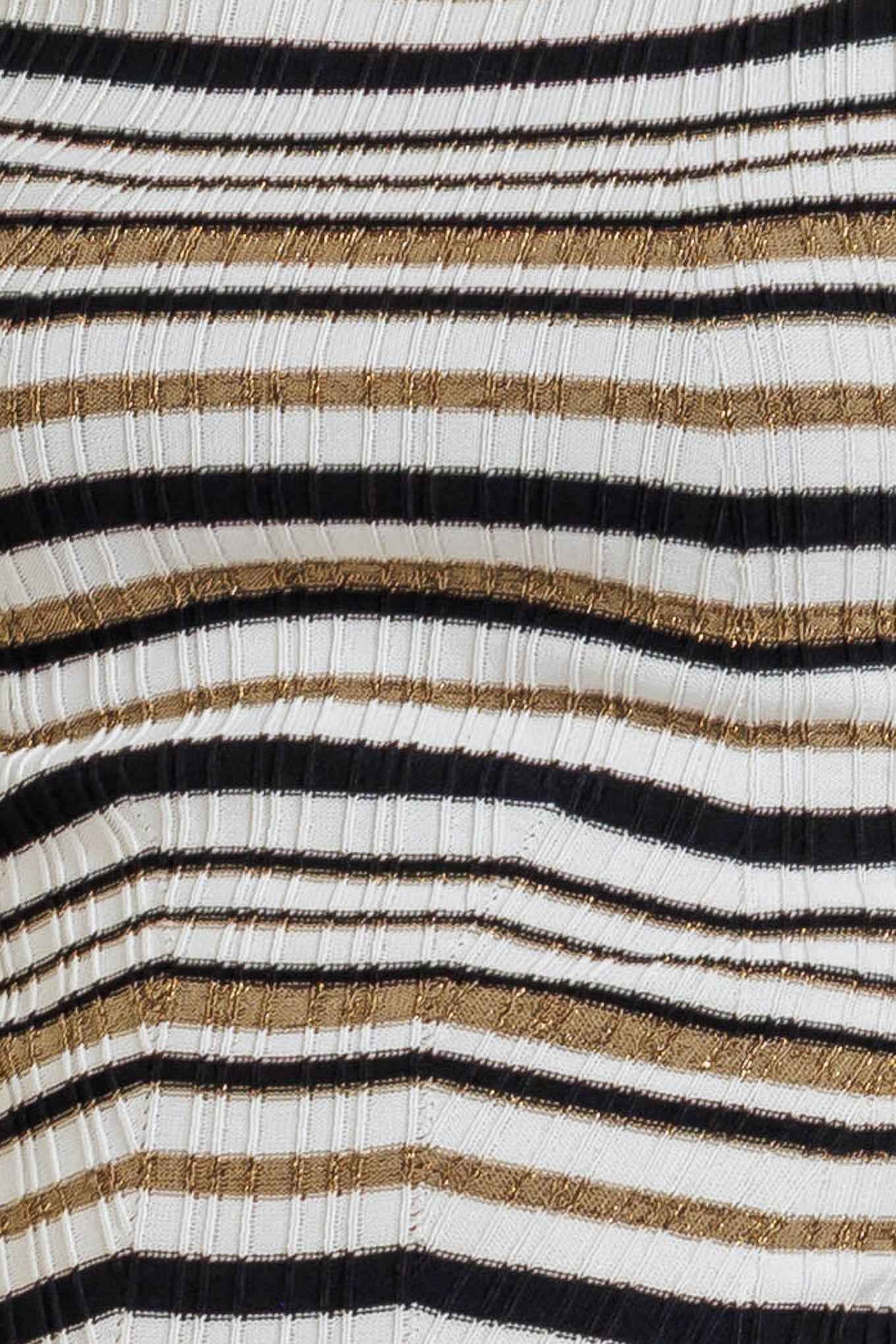 SWEET STRIPE MUSE SWEATER KNIT TOP