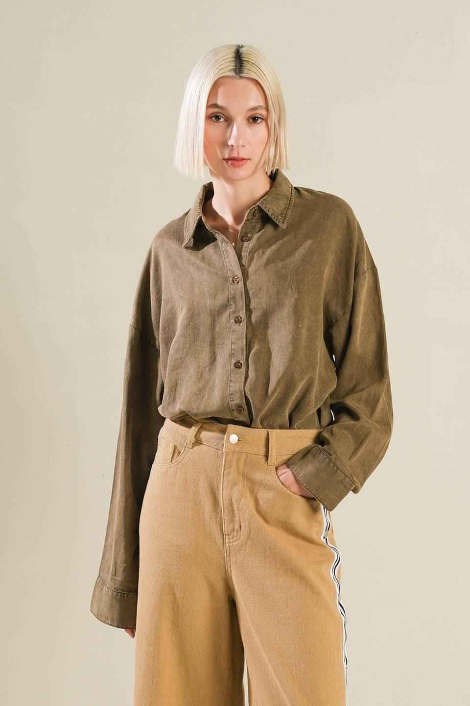 PARK AVENUE WOVEN BODYSUIT