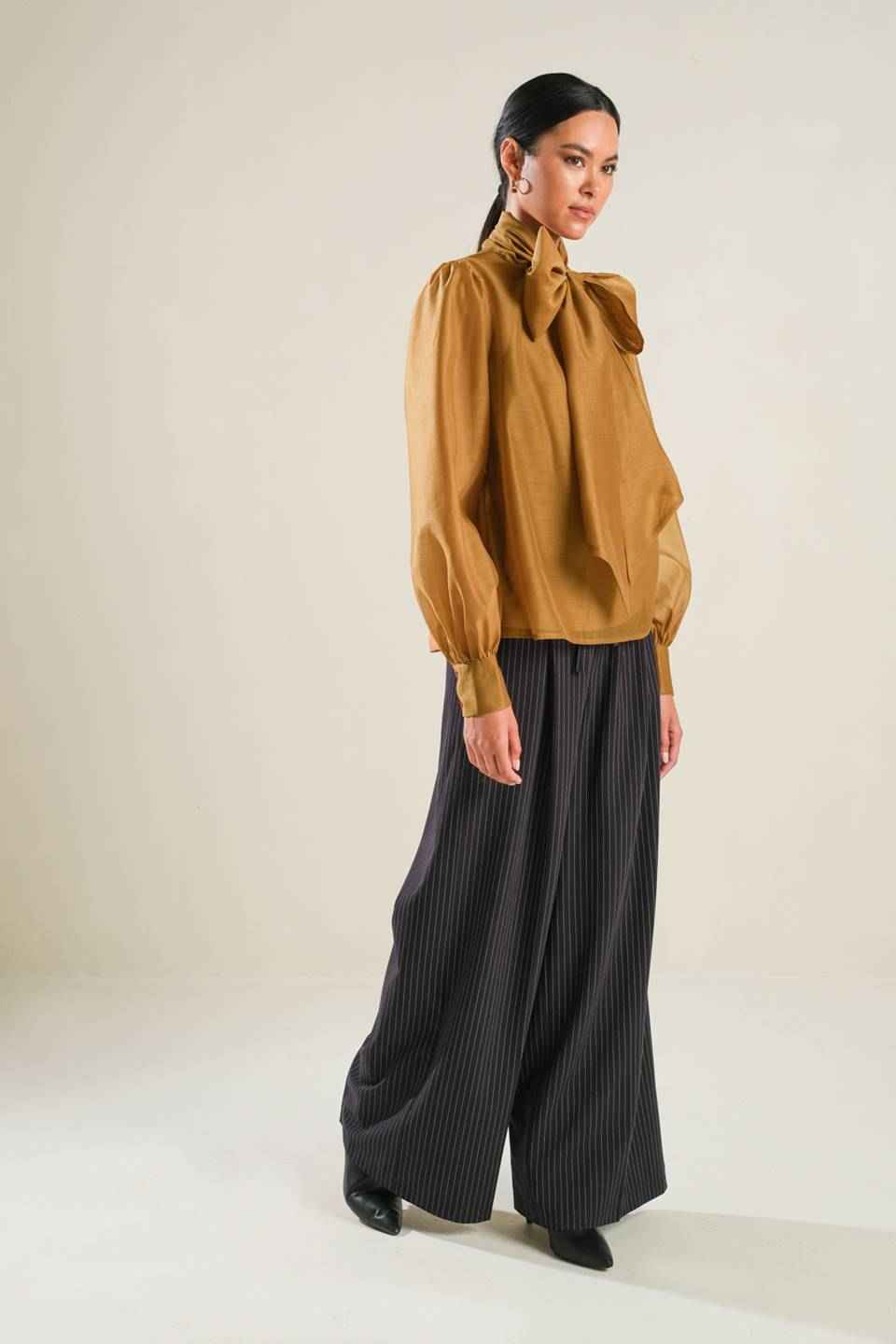 ON THIS DAY ORGANZA TOP