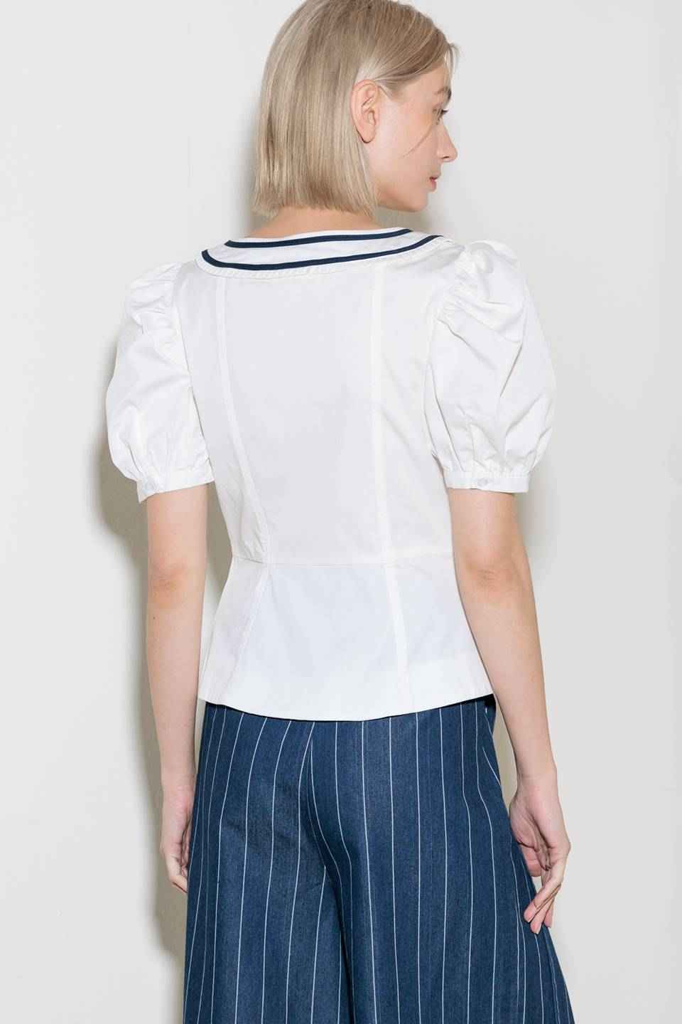 THE SWEETEST TOUCH WOVEN TOP