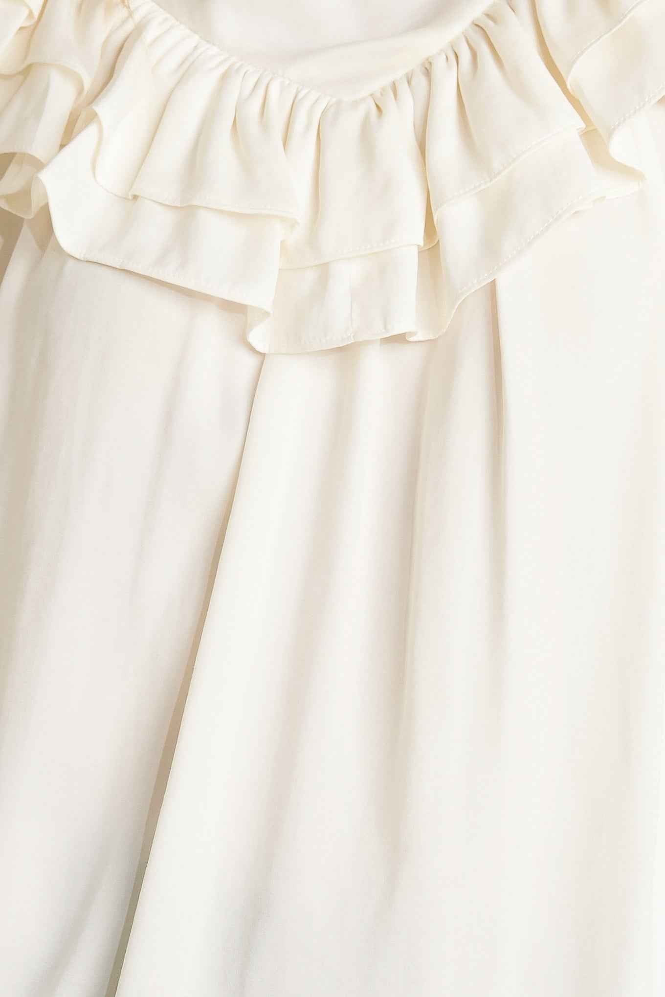 EDWARDIAN WALTZ WOVEN TOP