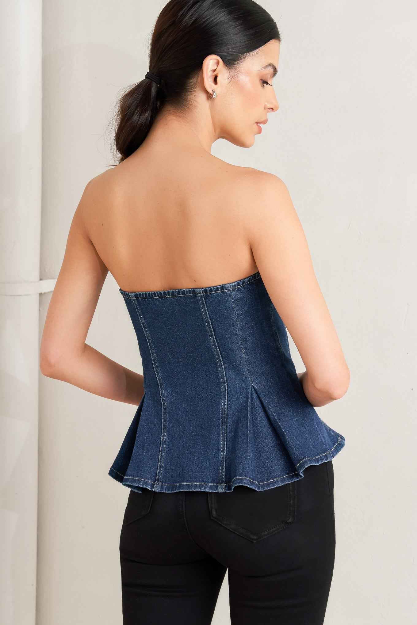URBAN FABLE DENIM TOP