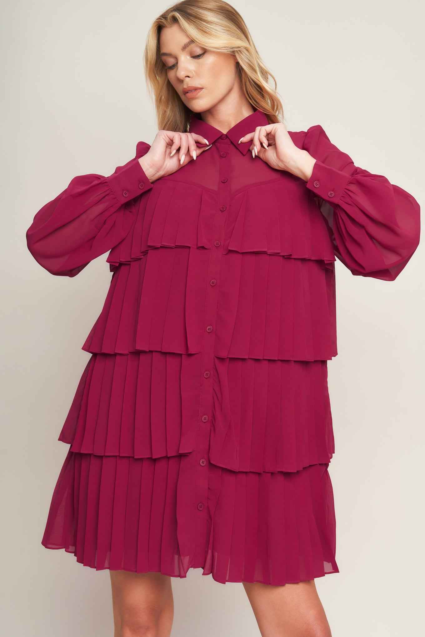 AN ABSOLUTE TREASURE WOVEN MINI DRESS