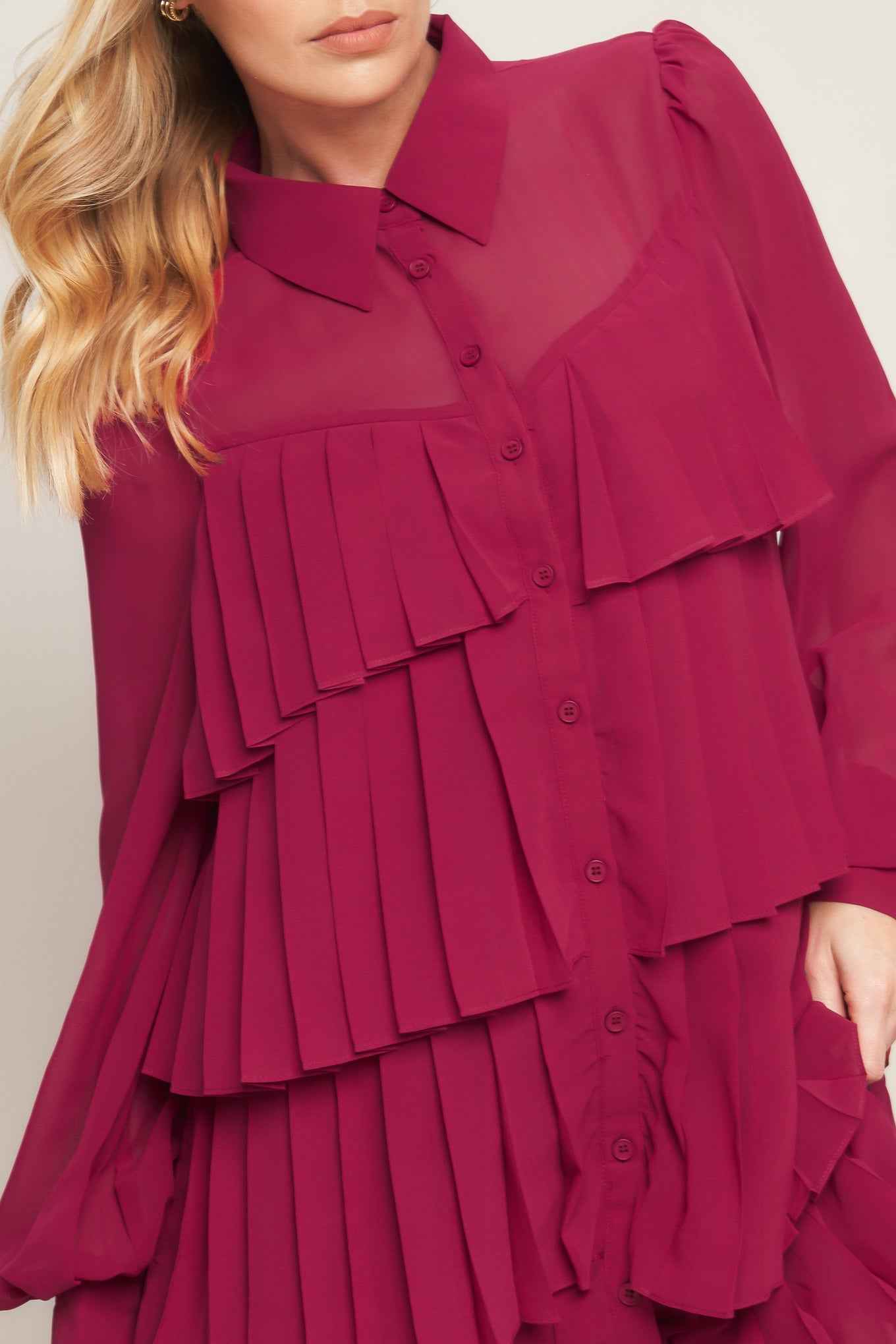 AN ABSOLUTE TREASURE WOVEN MINI DRESS