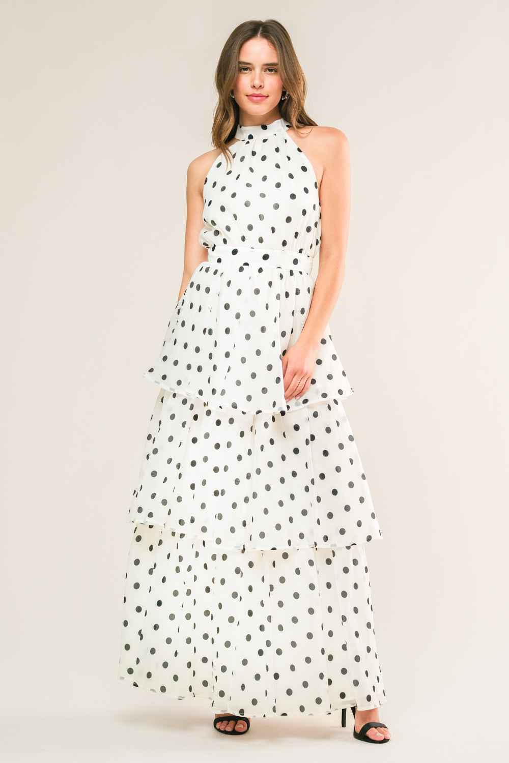 ALONG THE SHORELINE WOVEN MAXI DRESS