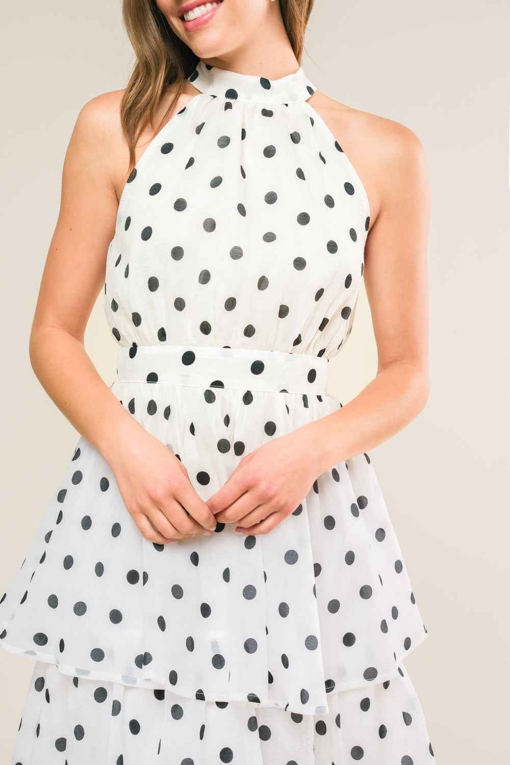 ALONG THE SHORELINE WOVEN MAXI DRESS