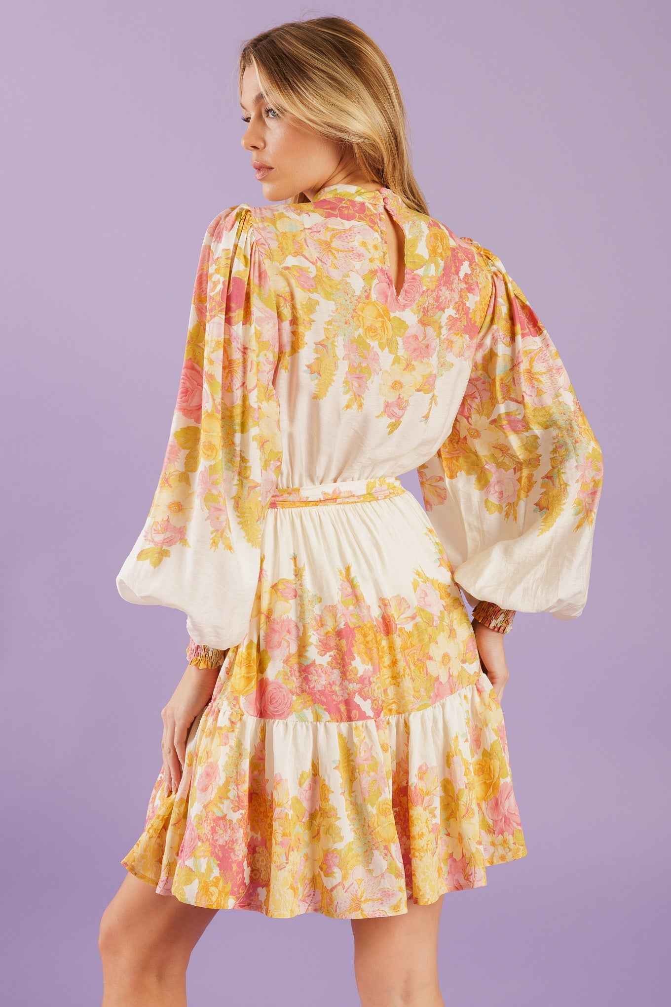 GO GET IT PINK WOVEN MINI DRESS