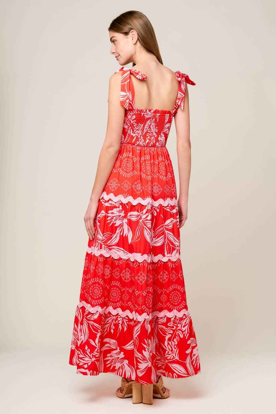 BRIGHTER DAYS WOVEN MAXI DRESS