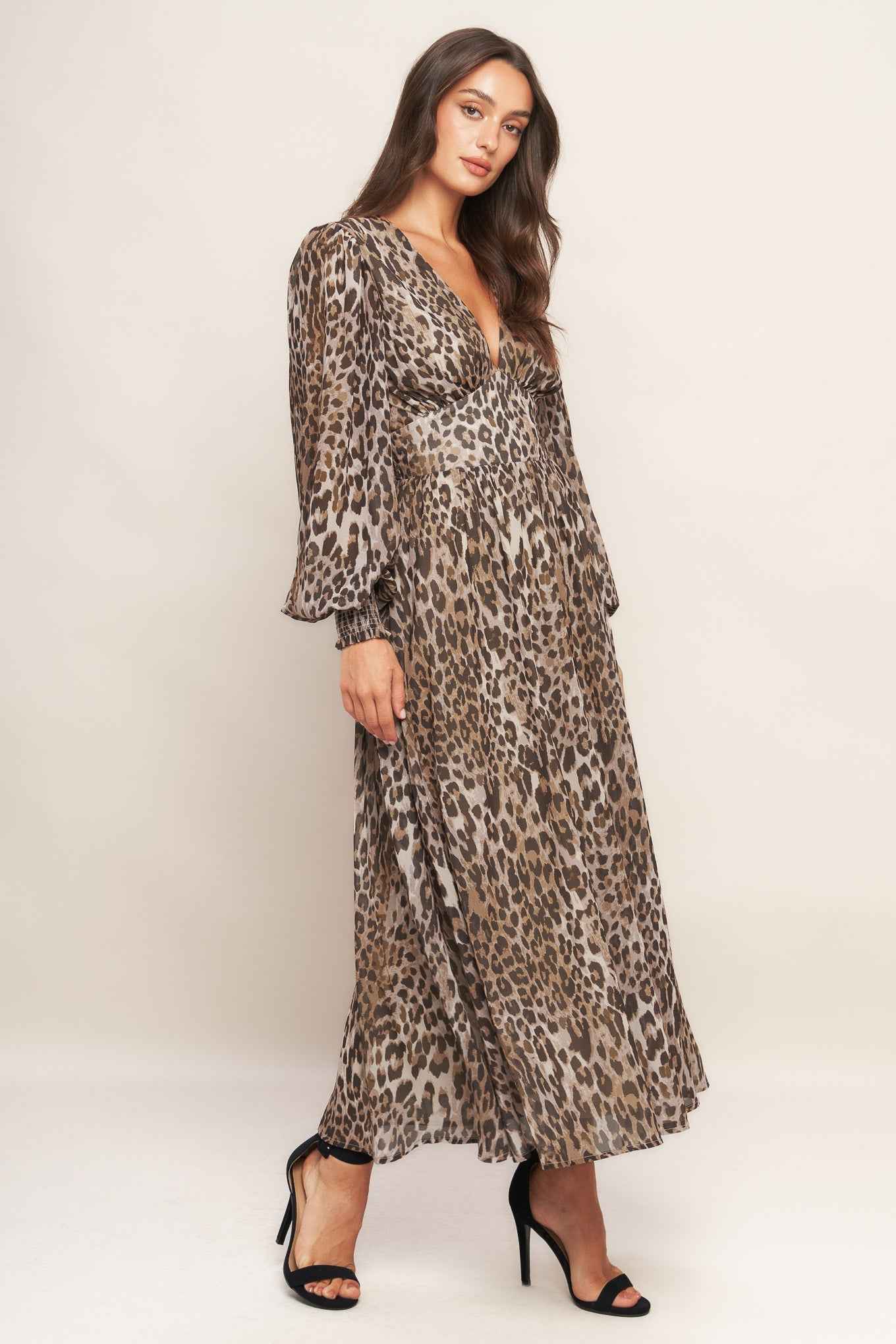DESERT WALTZ WOVEN MIDI DRESS