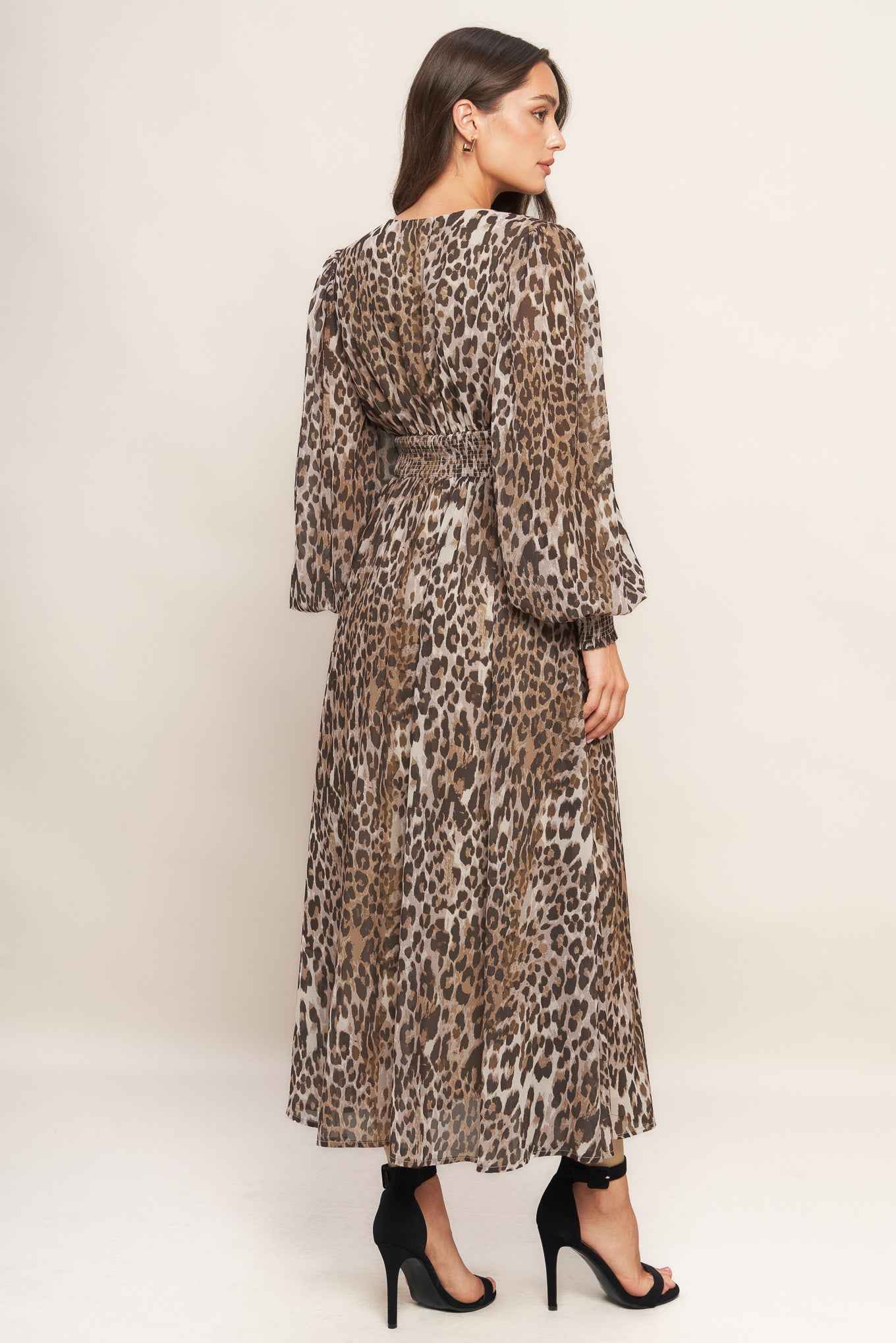 DESERT WALTZ WOVEN MIDI DRESS