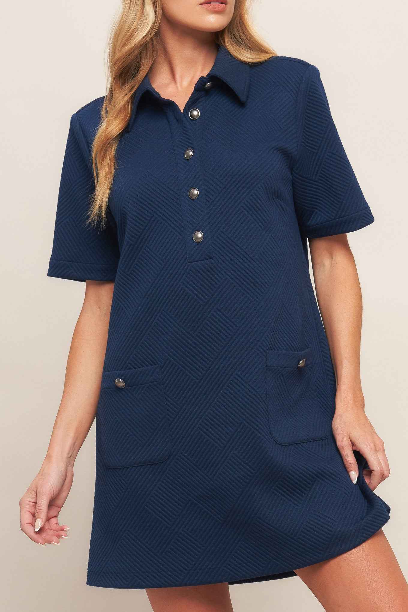 DOWNTOWN COOL KNIT MINI DRESS