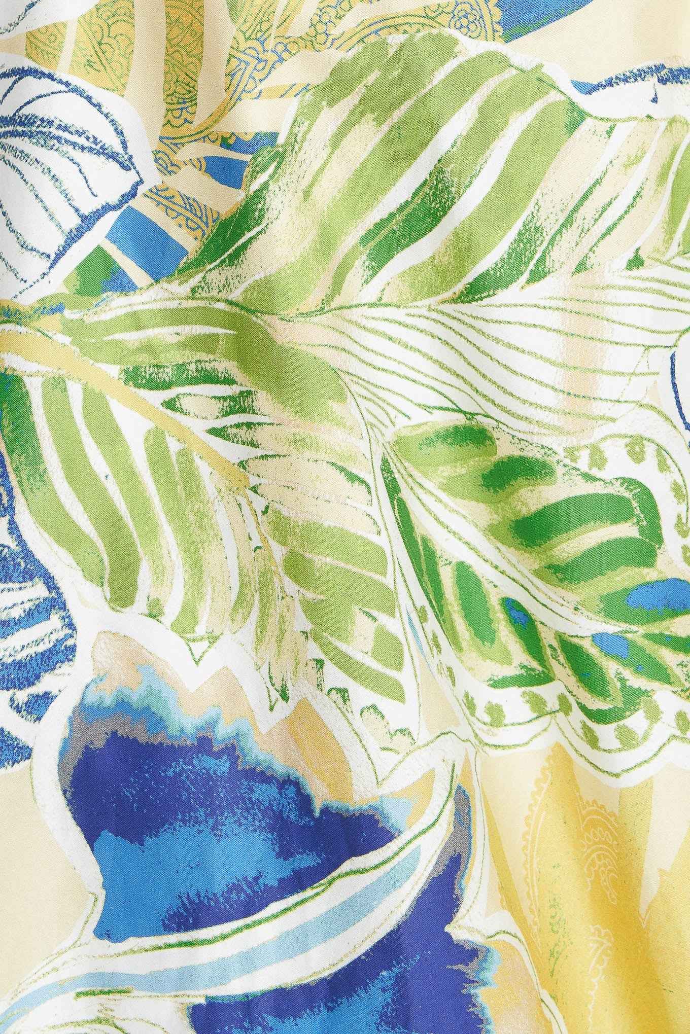 LAGOON FLOW WOVEN MIDI DRESS