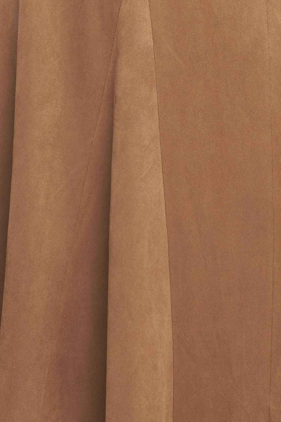 URBAN CHIC FAUX SUEDE MIDI SKIRT