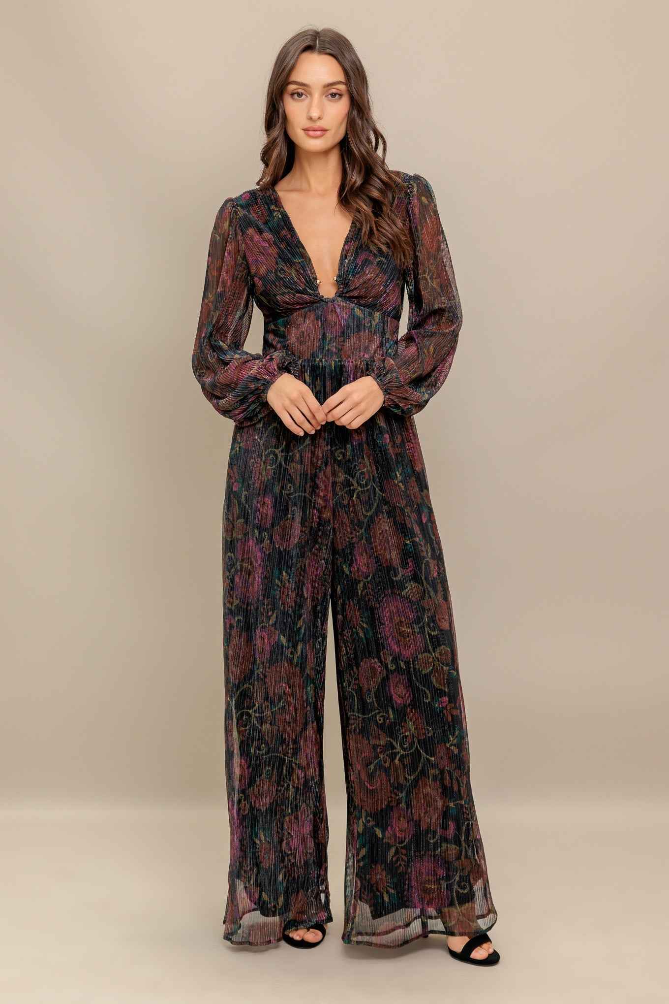 ALABASTER DREAMS WOVEN JUMPSUIT