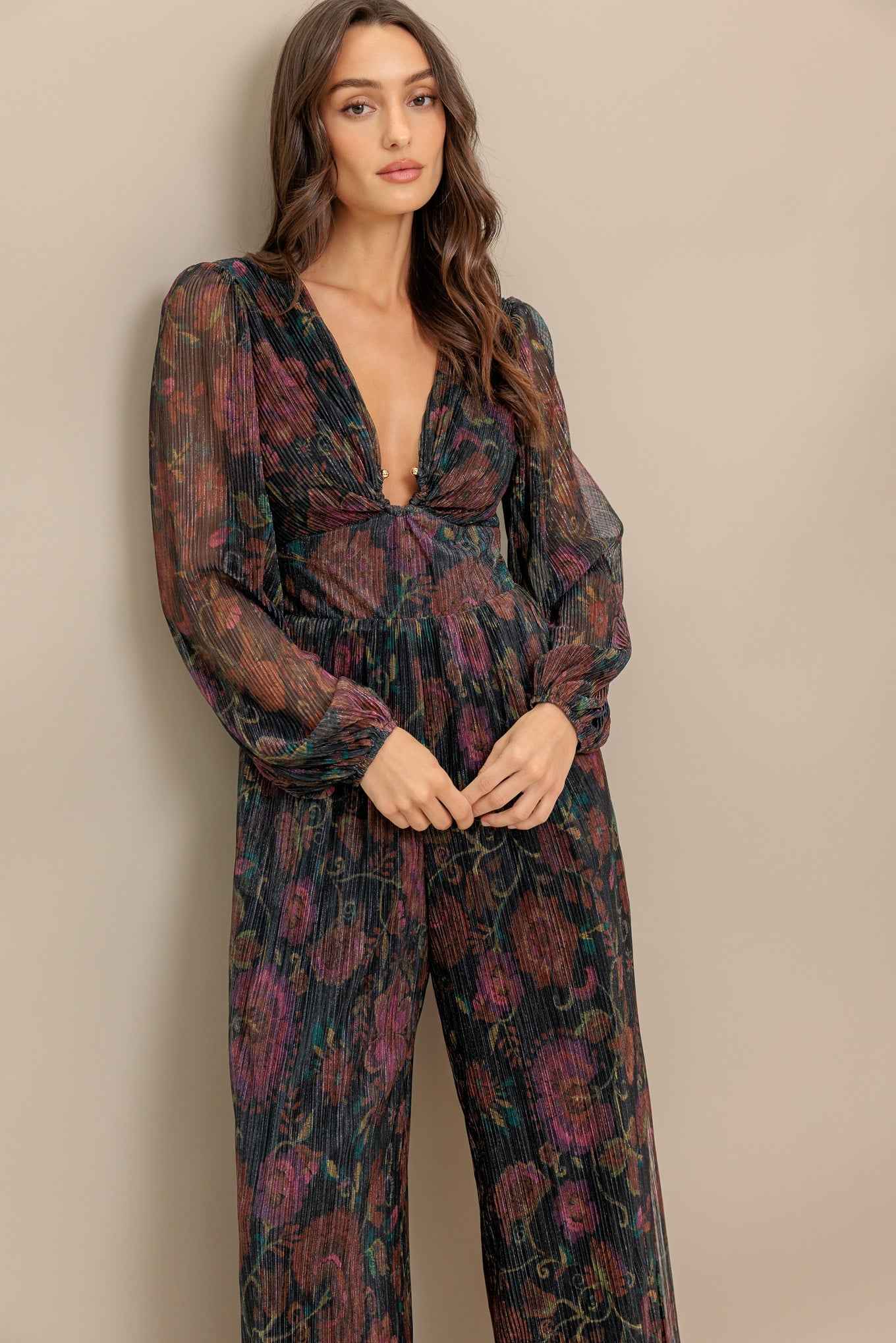 ALABASTER DREAMS WOVEN JUMPSUIT