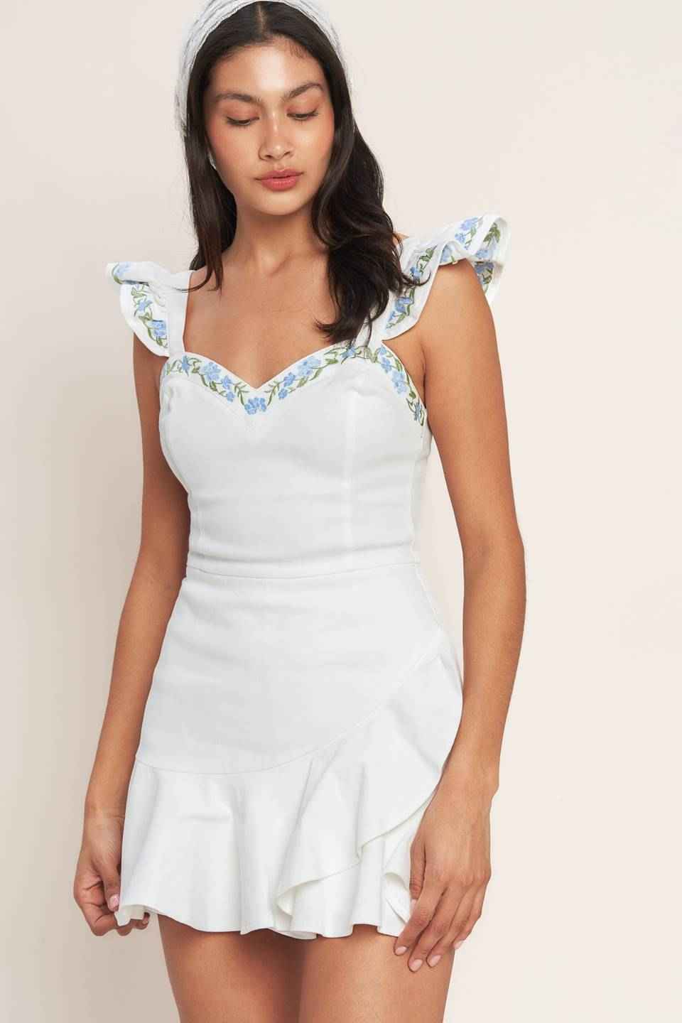 SWEETEST MOMENT WOVEN SKORT