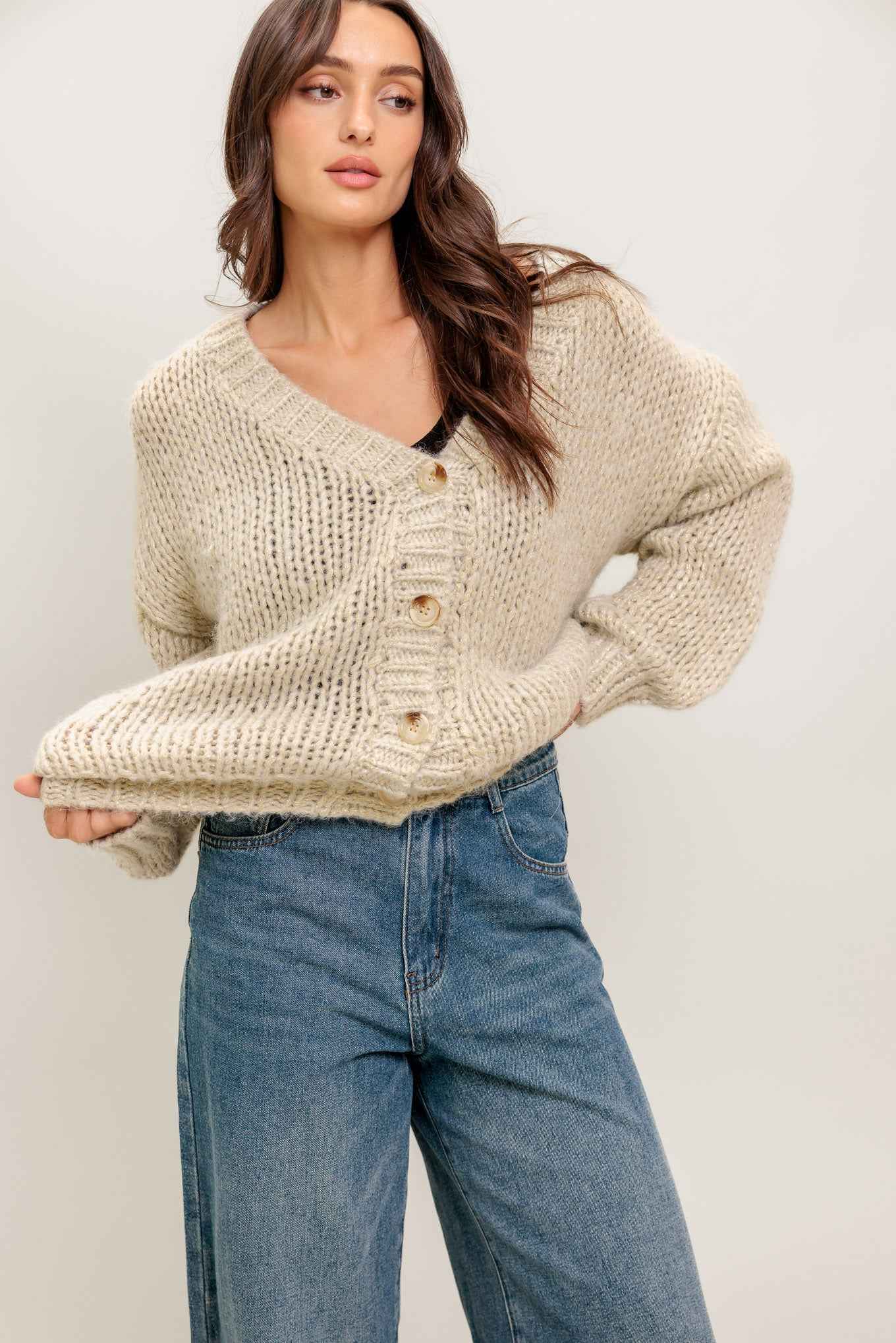 WEEKEND WARMTH SWEATER KNIT CARDIGAN