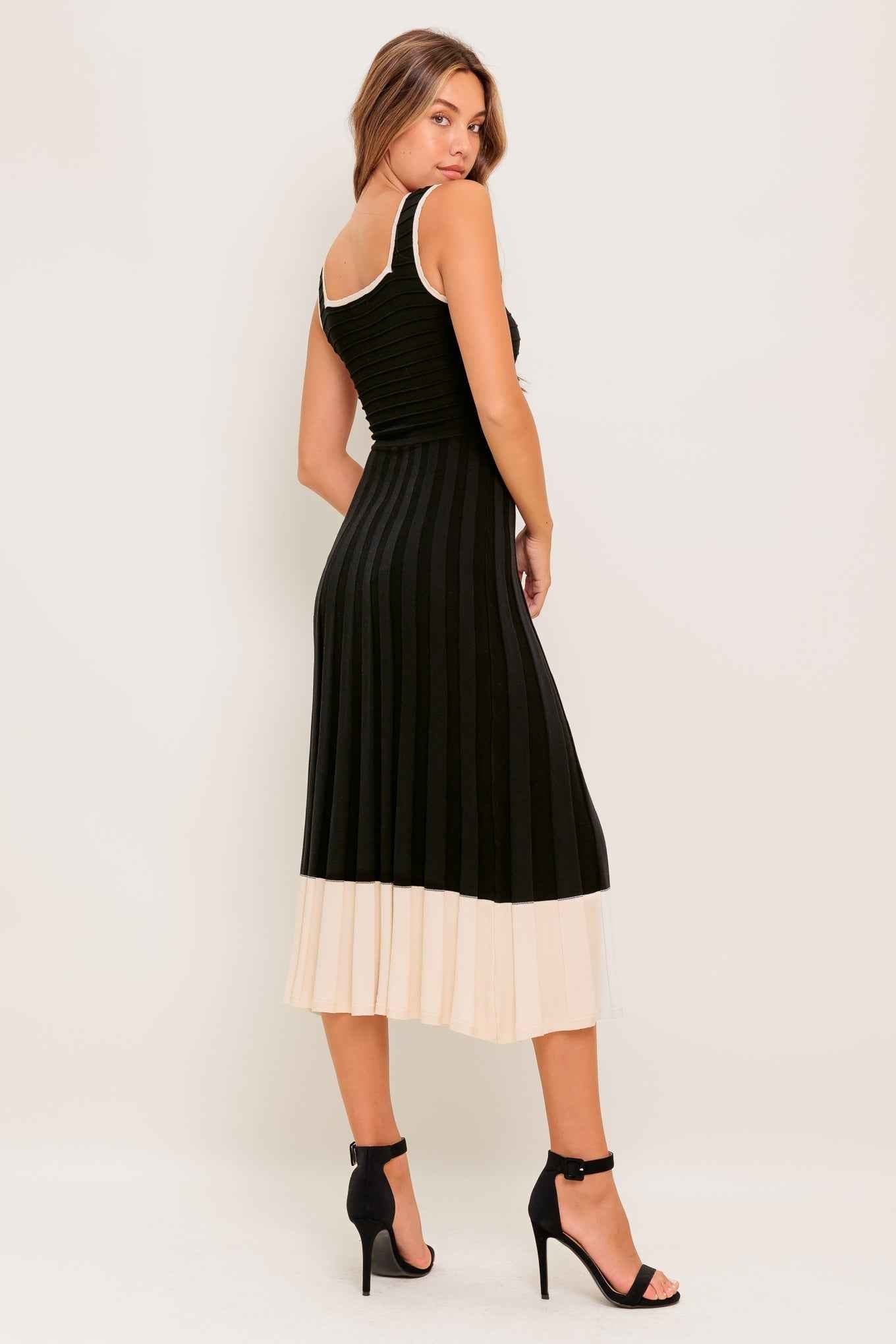 MODERN MUSE KNIT MIDI DRESS