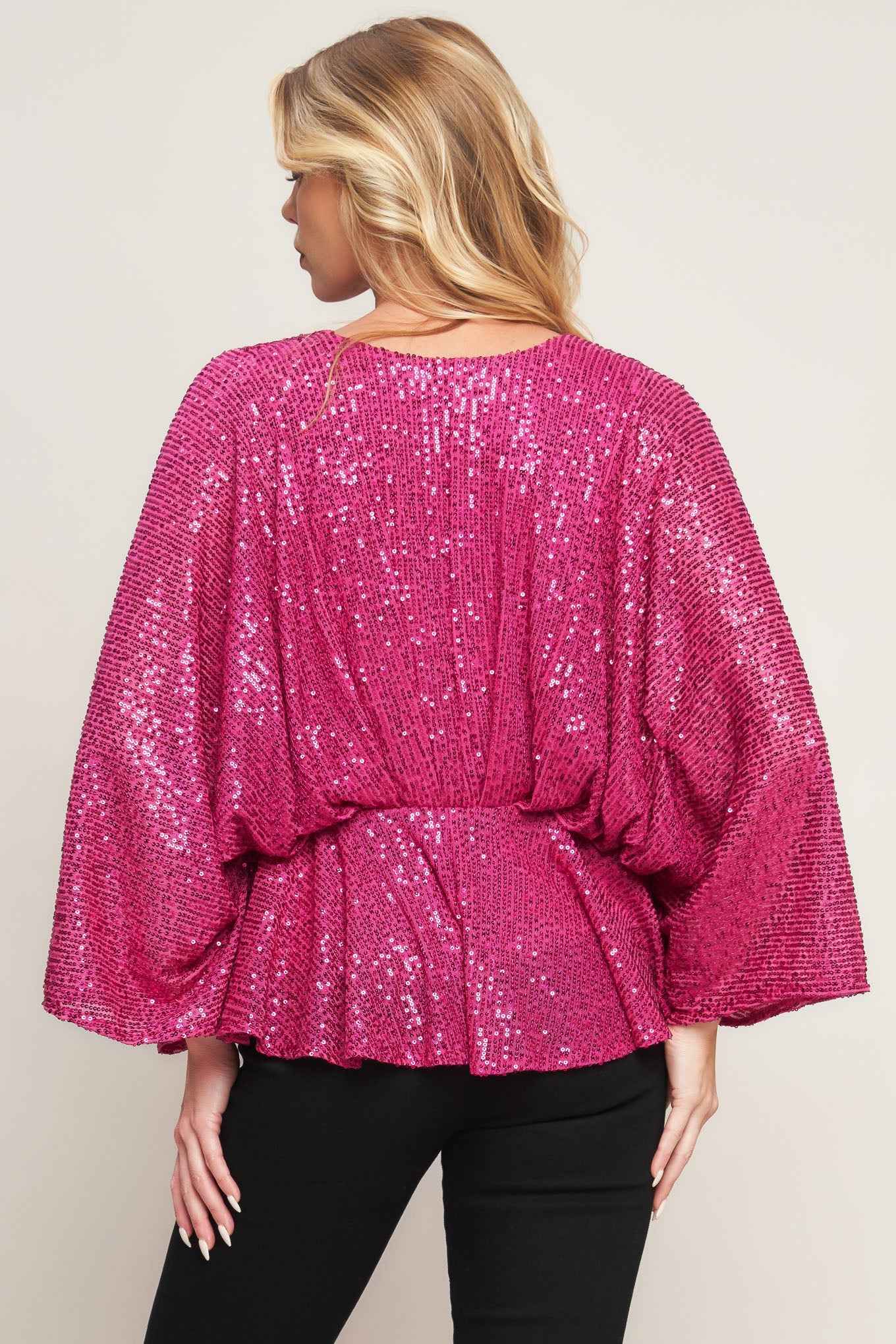 START OF FOREVER SEQUIN TOP