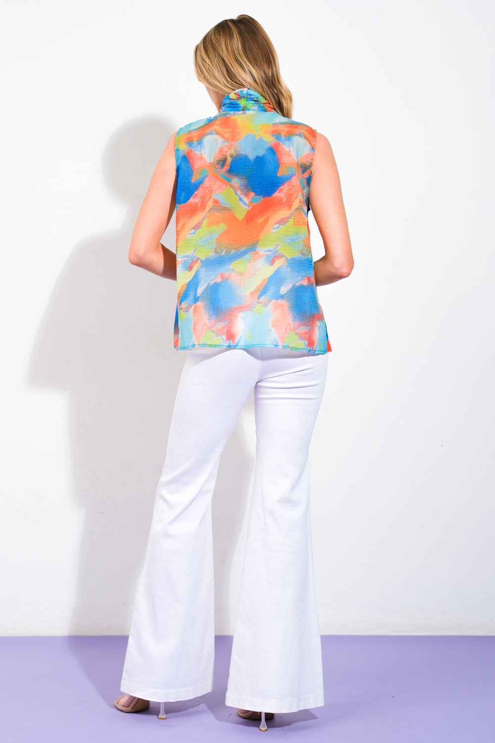 ALWAYS CELEBRATING WOVEN TOP