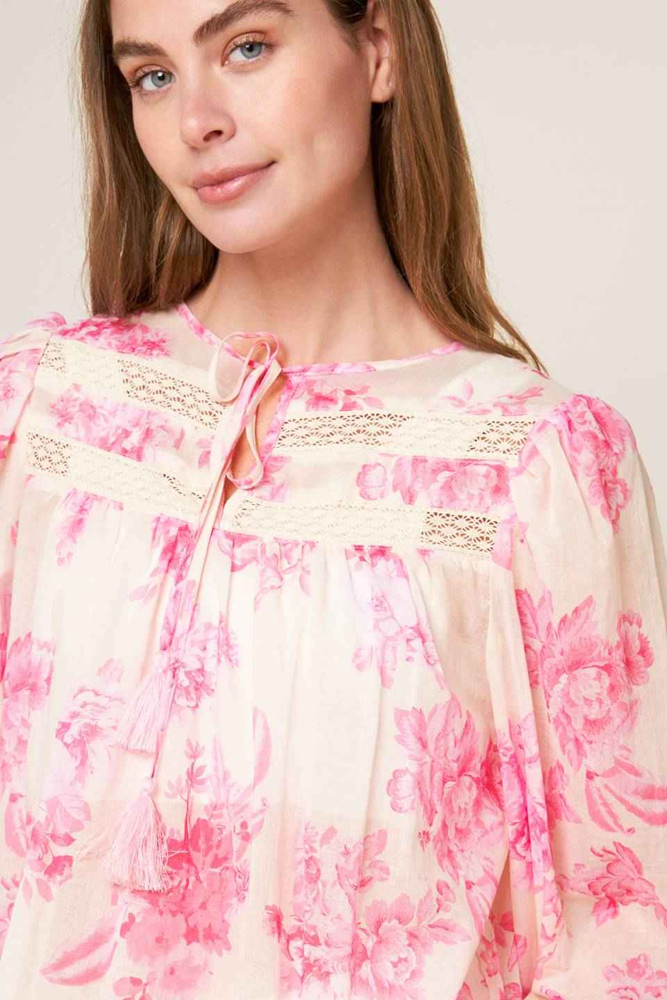 LAGOON DAYDREAMS WOVEN TOP