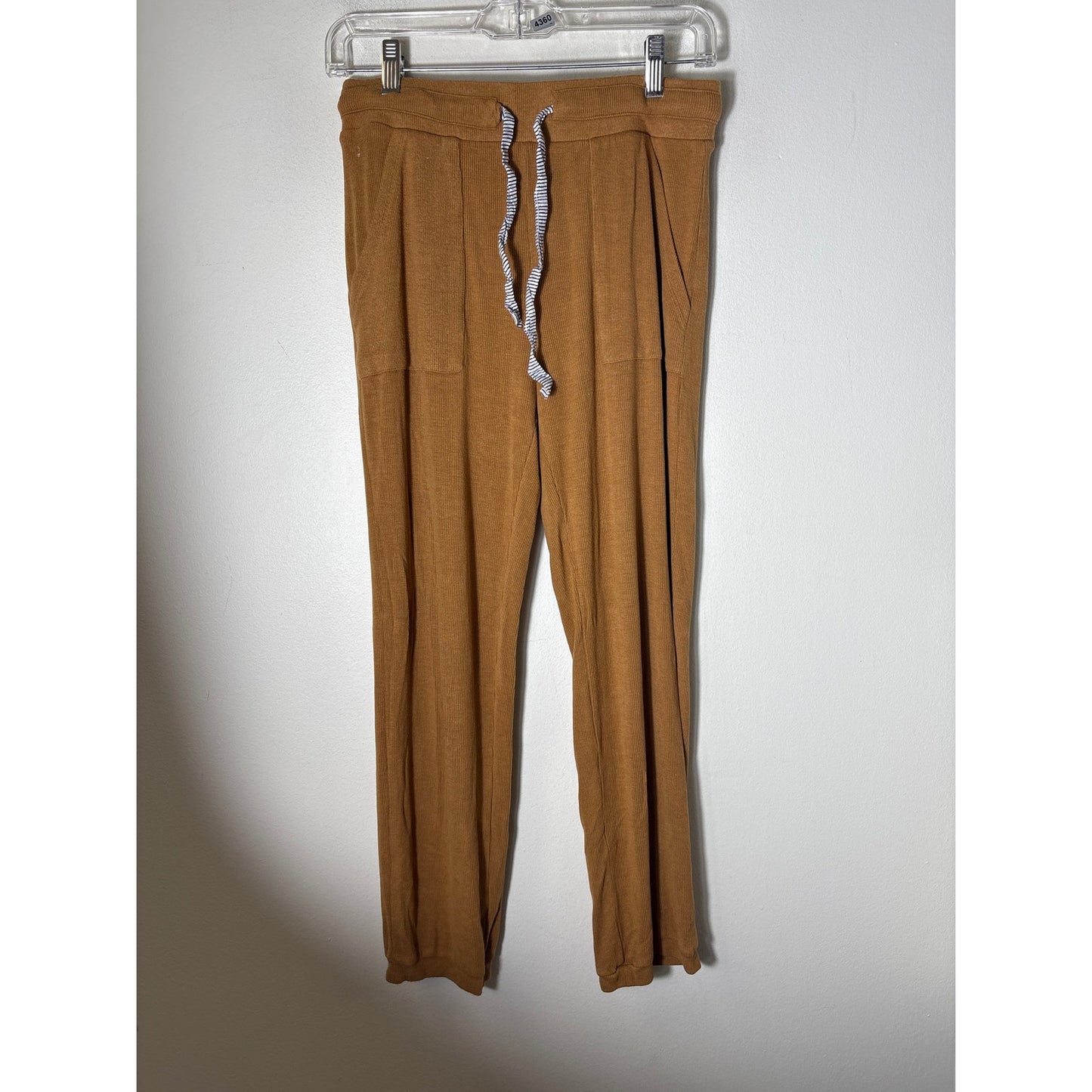 Roller Rabbit Brown Long Sleeve Ribbed Shirt and Pants Set Sz S