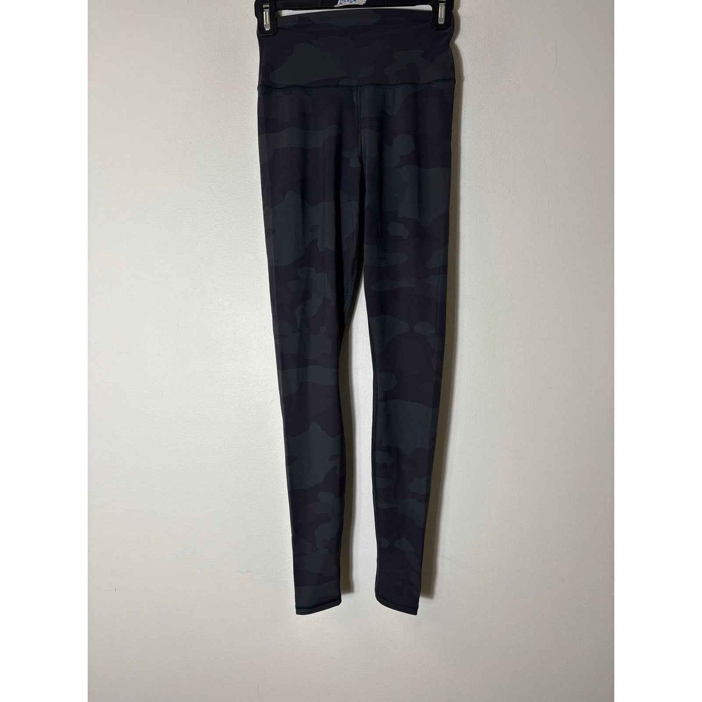 Alo Yoga Camo Black Athletic Leggings Sz XS