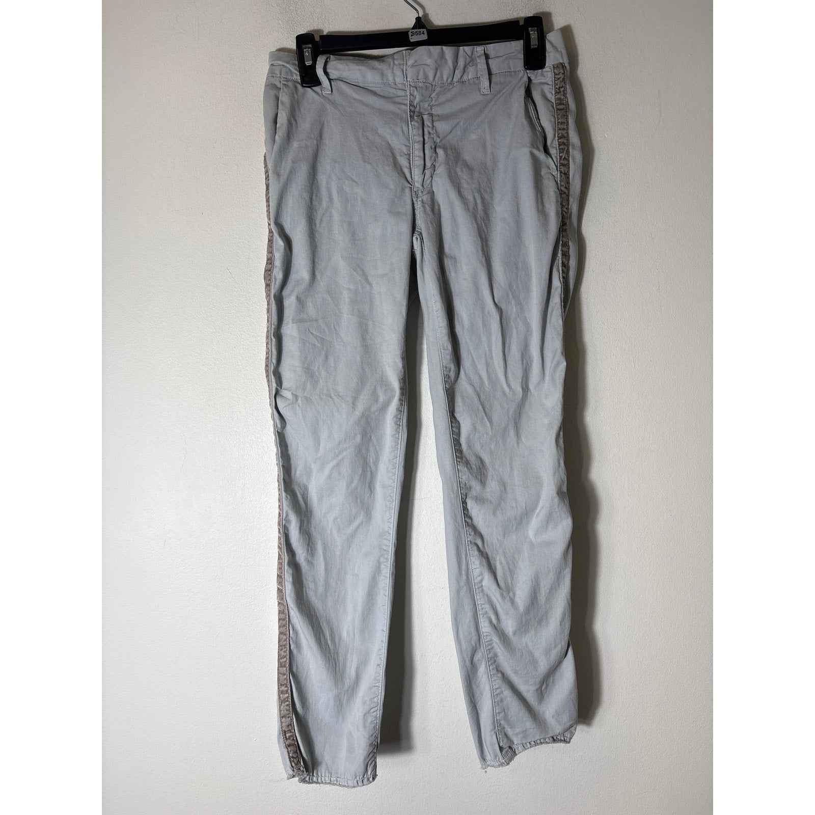Sundry Light Gray Blue Cotton Pants Sz 25