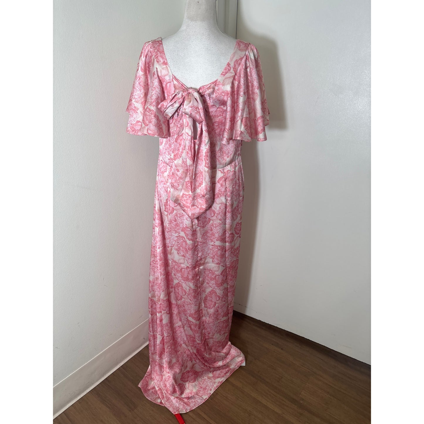 NWT Sachine & Babi Pink "Aurora Gown" Floor Length Dress Sz 10