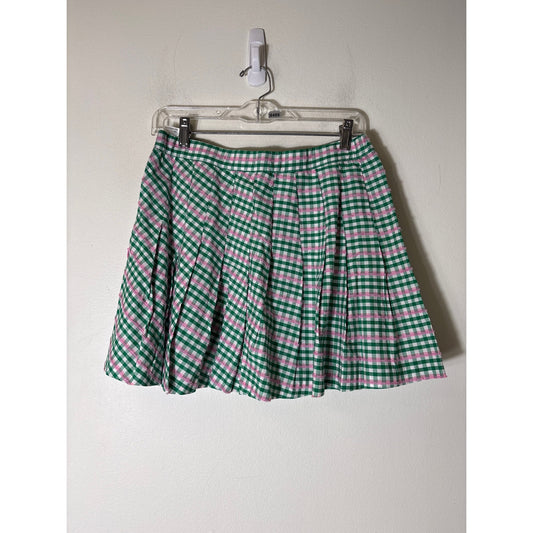 NWT Buru Pink & Green  Skirt Sz M
