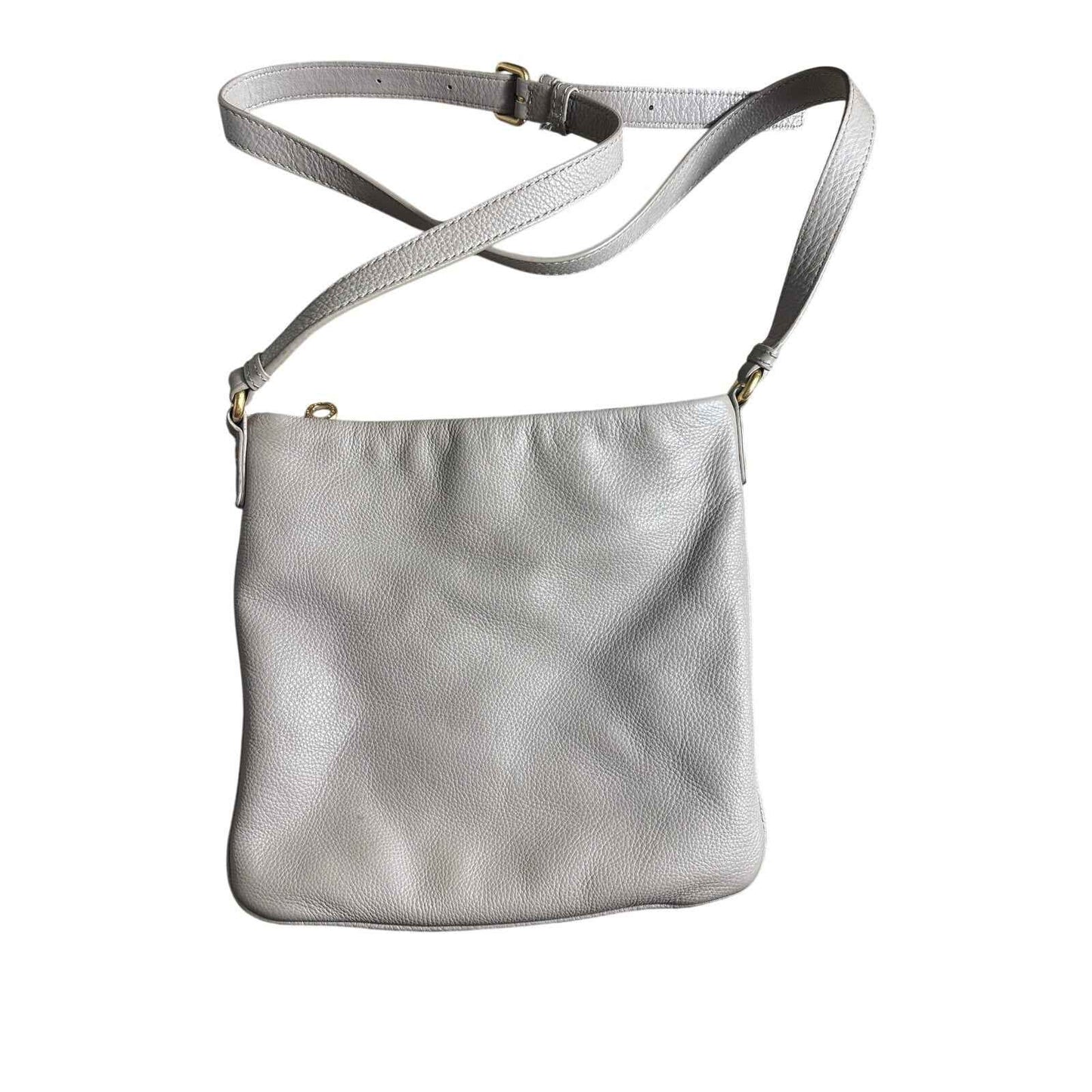 Marc Jacobs Taupe Leather Crossbody Bag Sz 9.5x10"