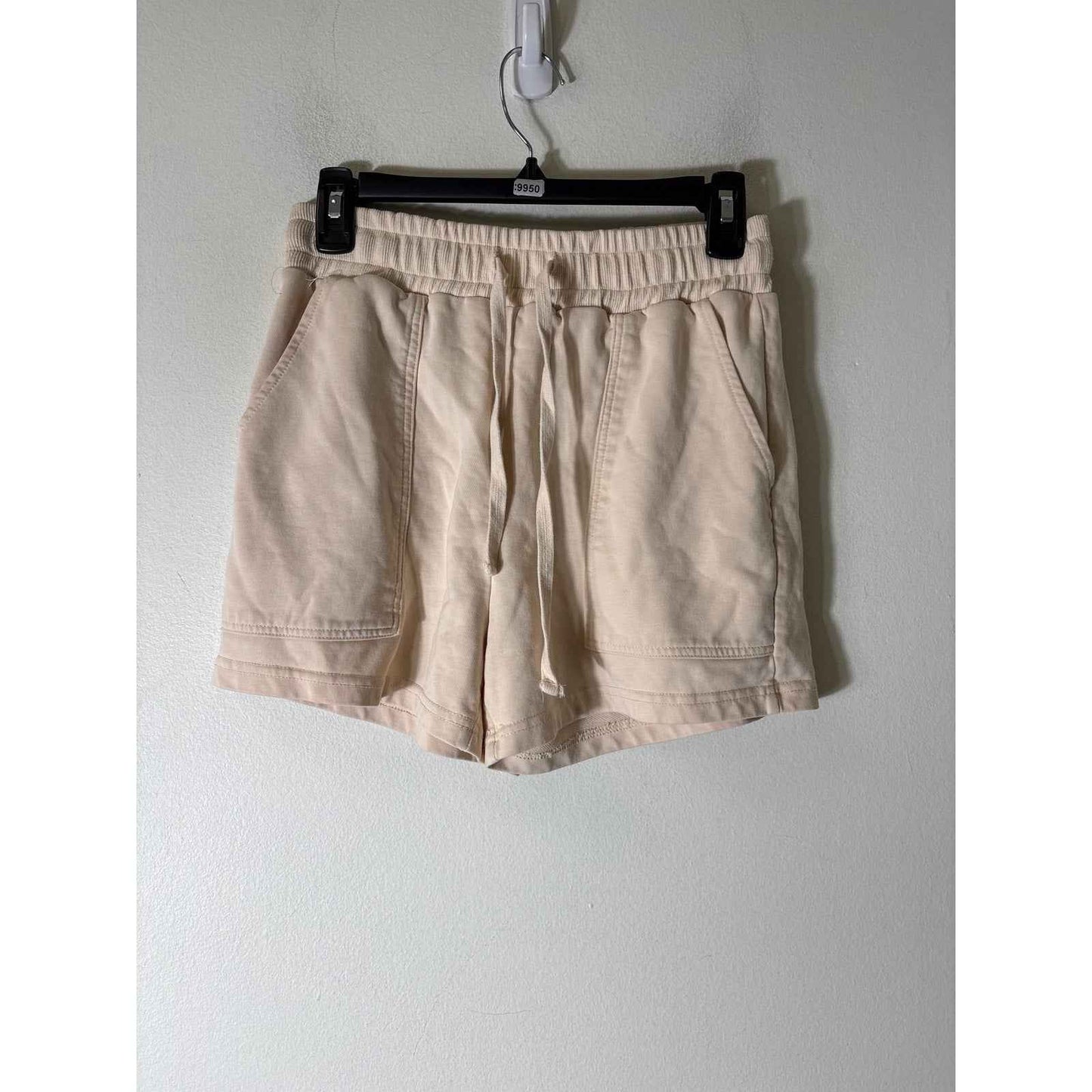 Merokeety Cream Sweat Shorts Set Sz S
