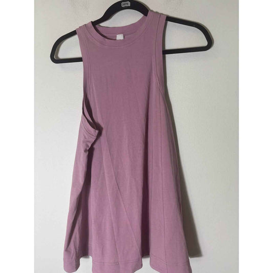 Lululemon Mauve Sleeveless Loose Fitting Athletic Tank Sz SP