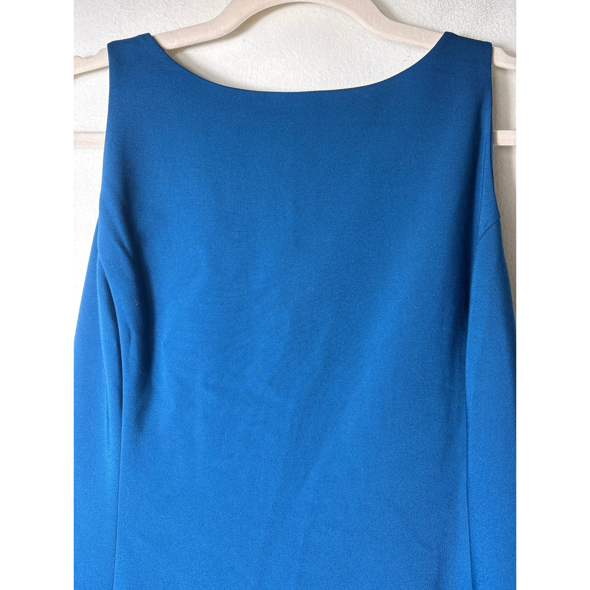 Banana Republic Deep Blue Sleeveless Drop Waist Knee Length Dress Sz 2