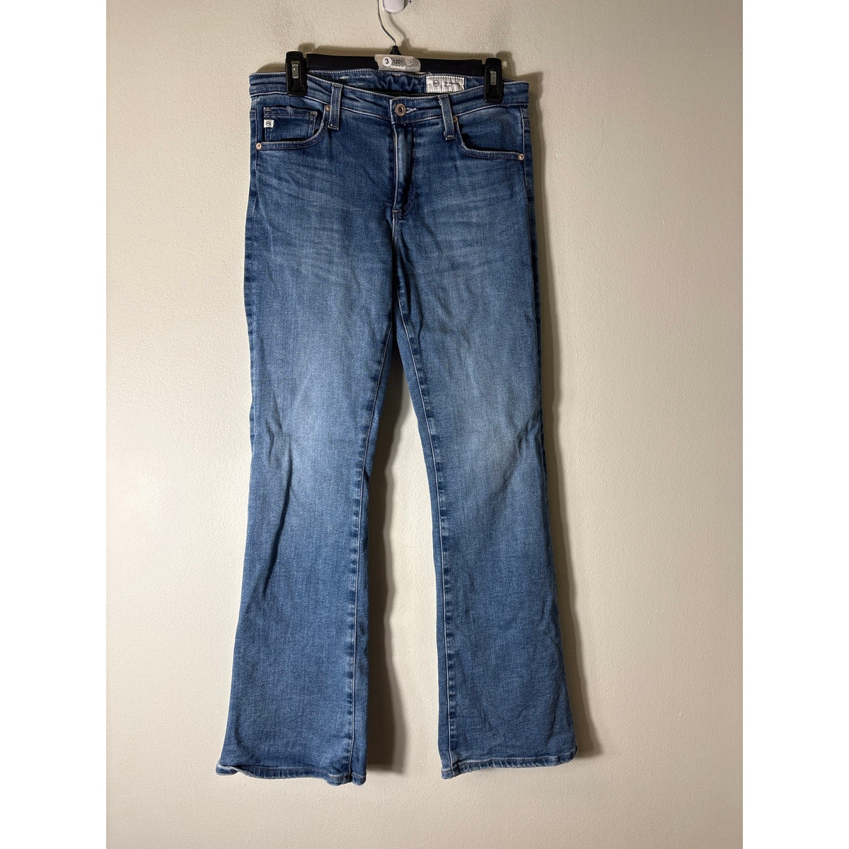 AG Angel Low Rise Boot Denim Sz 29