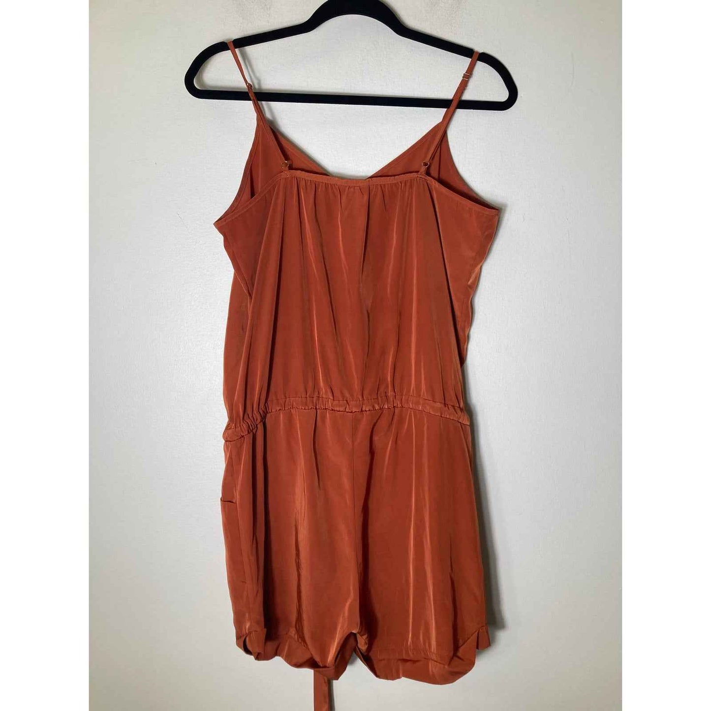 J. Crew Rust Romper Sz s