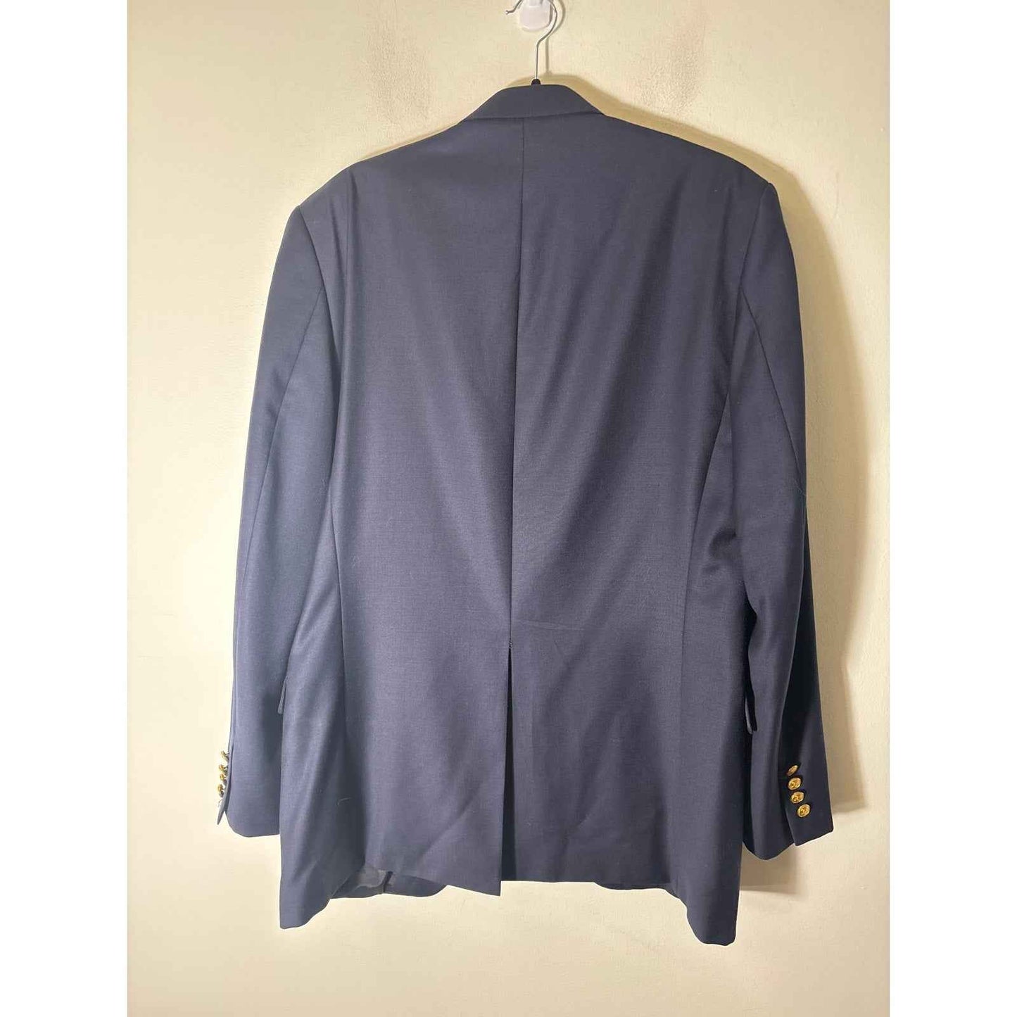 Men's Ralph Lauren Navy Blazer with Golf Button Sz 40L