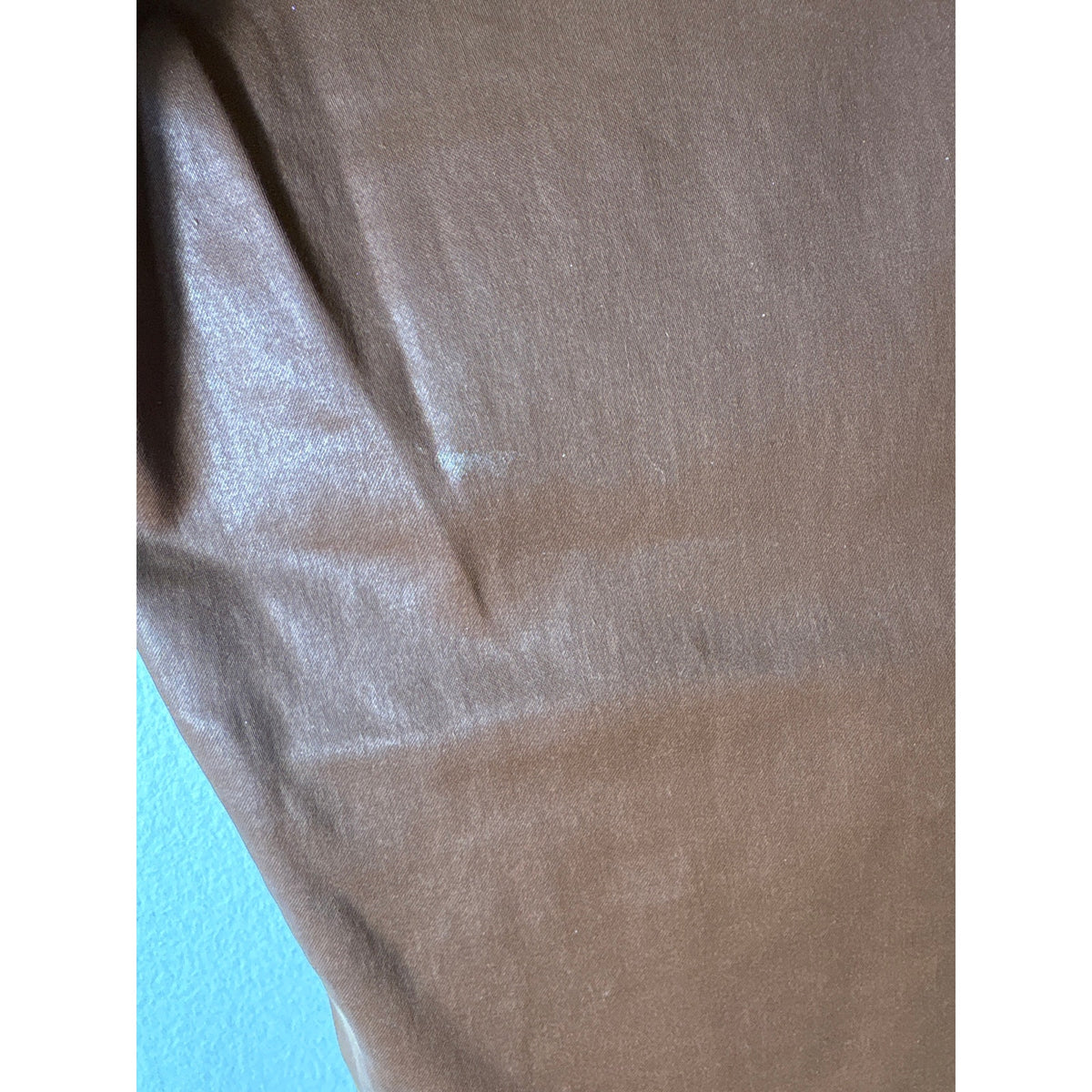 White House Black Market Camel Faux Leather The Skinny Pant Sz 4