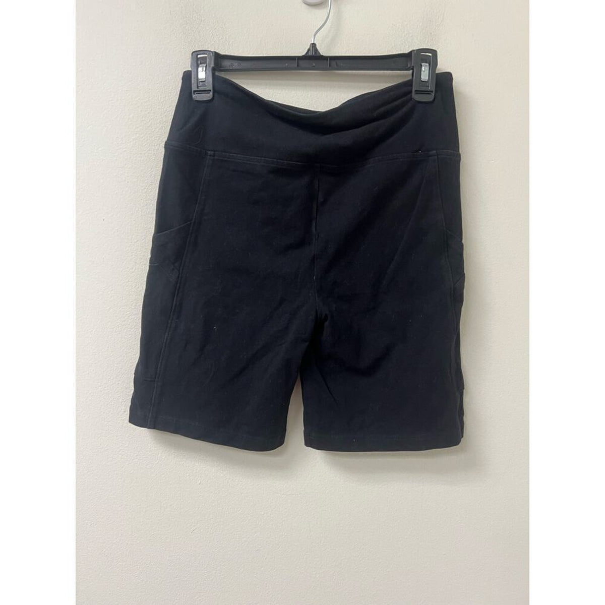 Lou & Grey Black Compression Exercise Shorts Size Medium