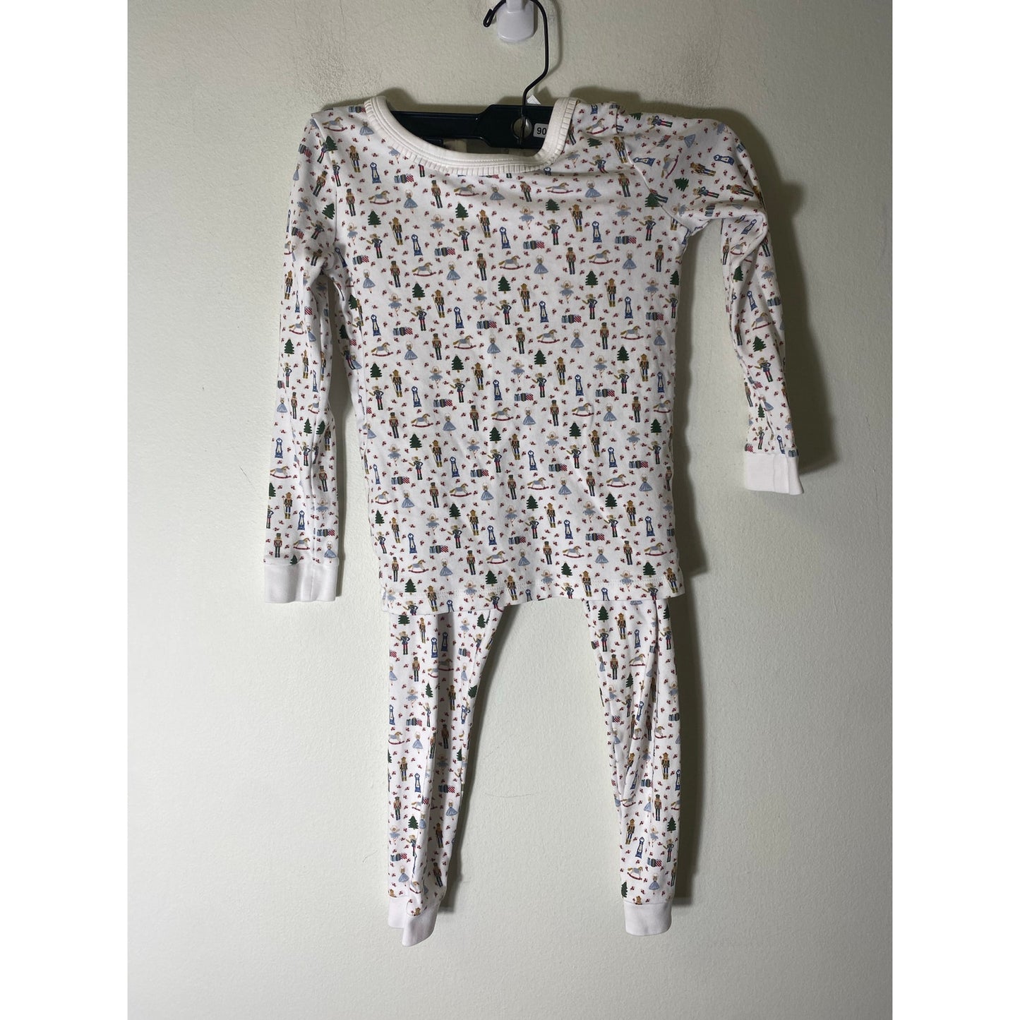 Lila and Hayes Nutcracker Pajama Top and Bottom Sz 7
