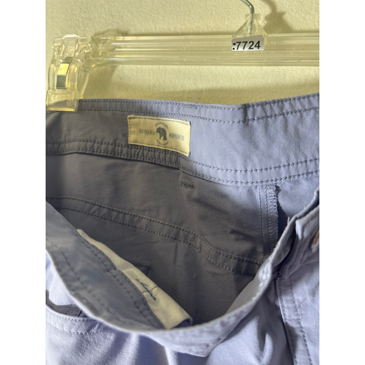 Mens Onward Reserve Light Blue Nylon Slacks Sz 38/30